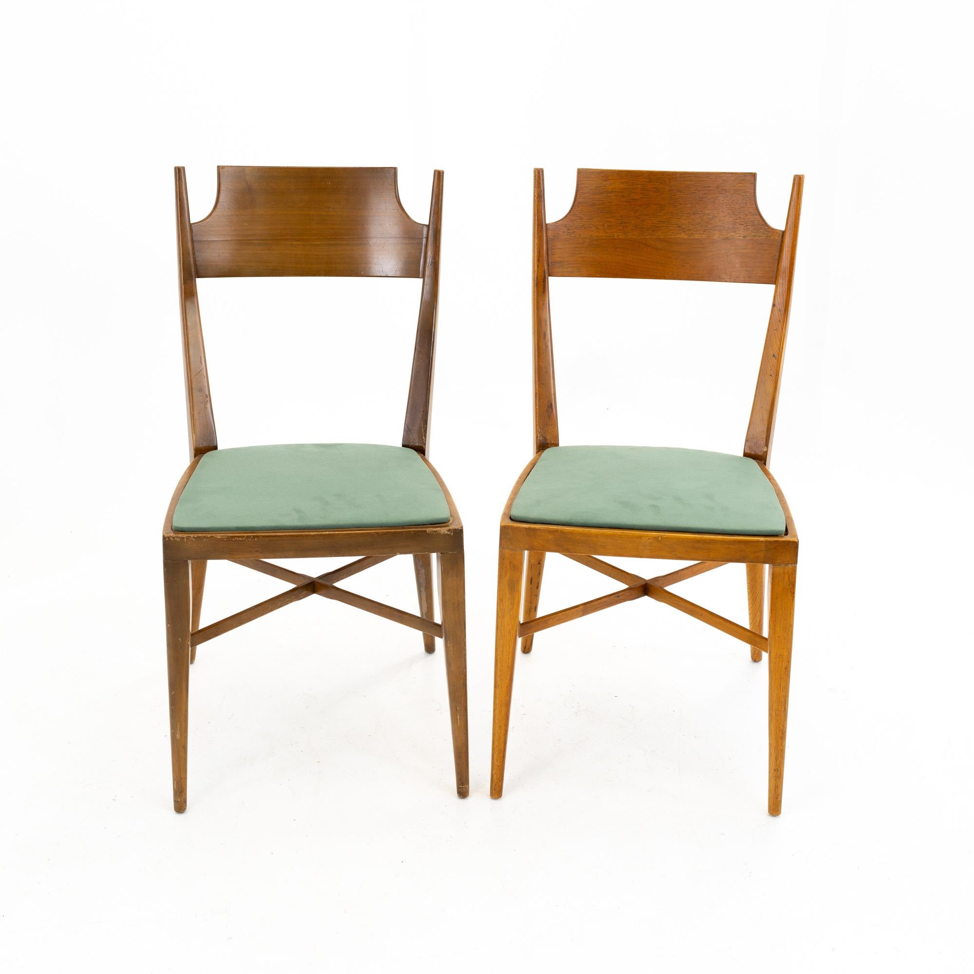 Paul McCobb Mid Century Connoisseur Dining Chairs, Set of 4 In Good Condition For Sale In Countryside, IL