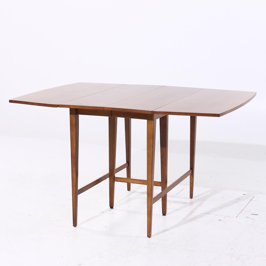 Mid-Century Modern Paul McCobb Mid Century Drop Leaf Dining Table (table à manger à abattant) en vente