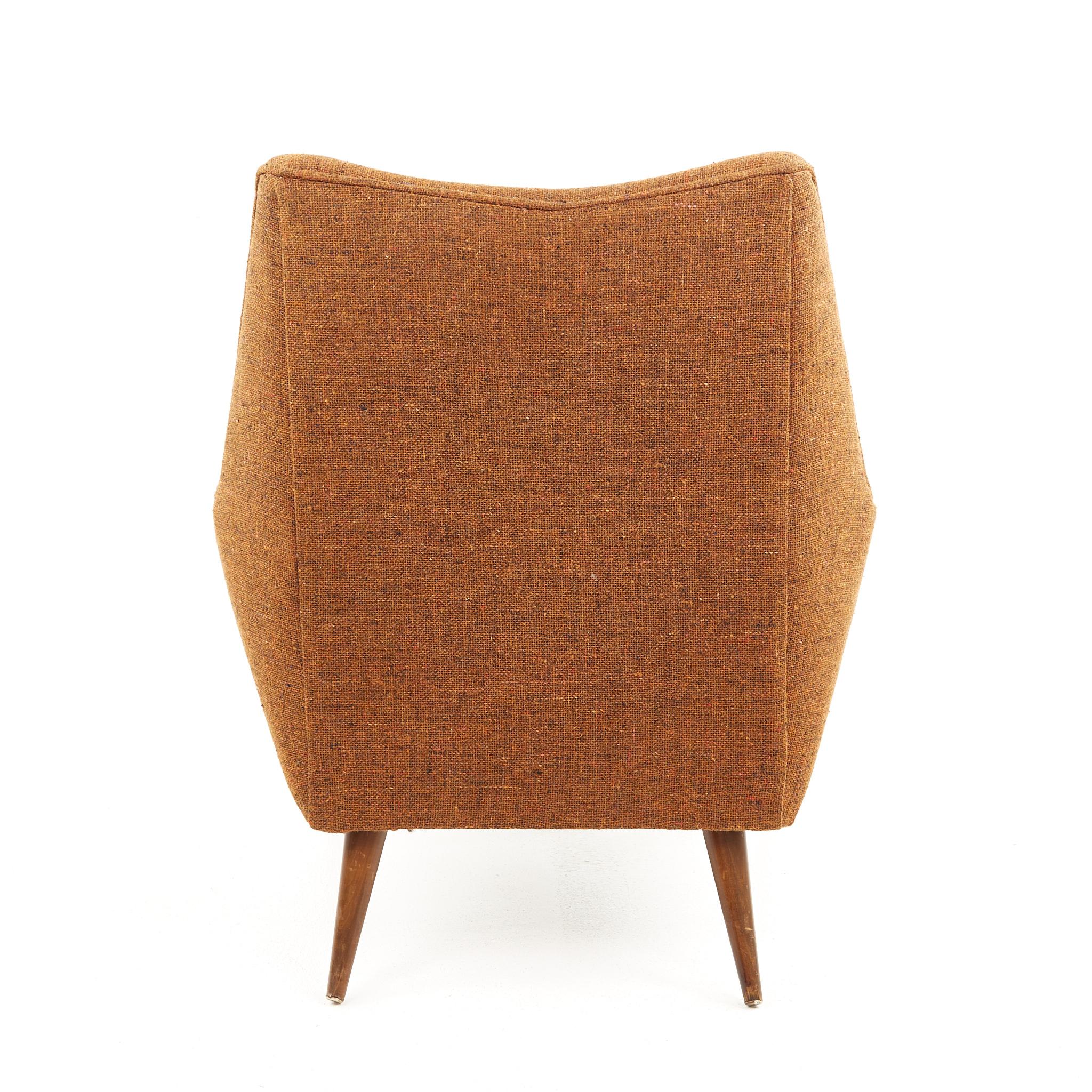 Paul McCobb Mid Century Lounge Squirm Chairs, a Pair 3