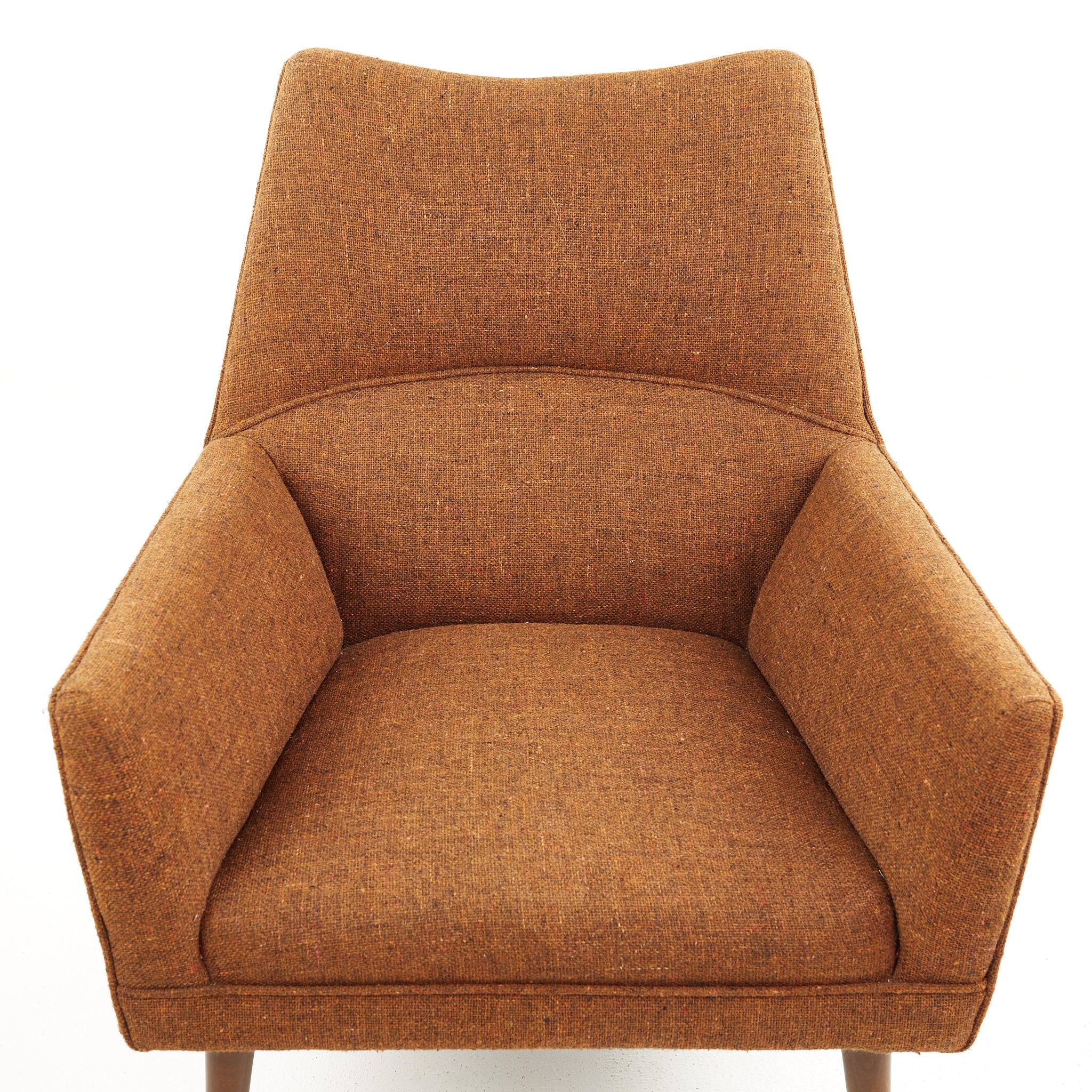 Paul McCobb Mid Century Lounge Squirm Chairs, a Pair 5