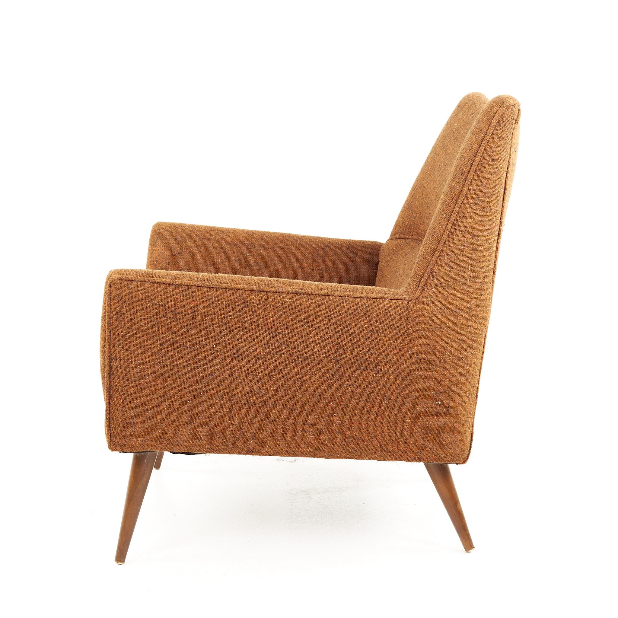 Paul McCobb Mid Century Lounge Squirm Chairs, a Pair 1