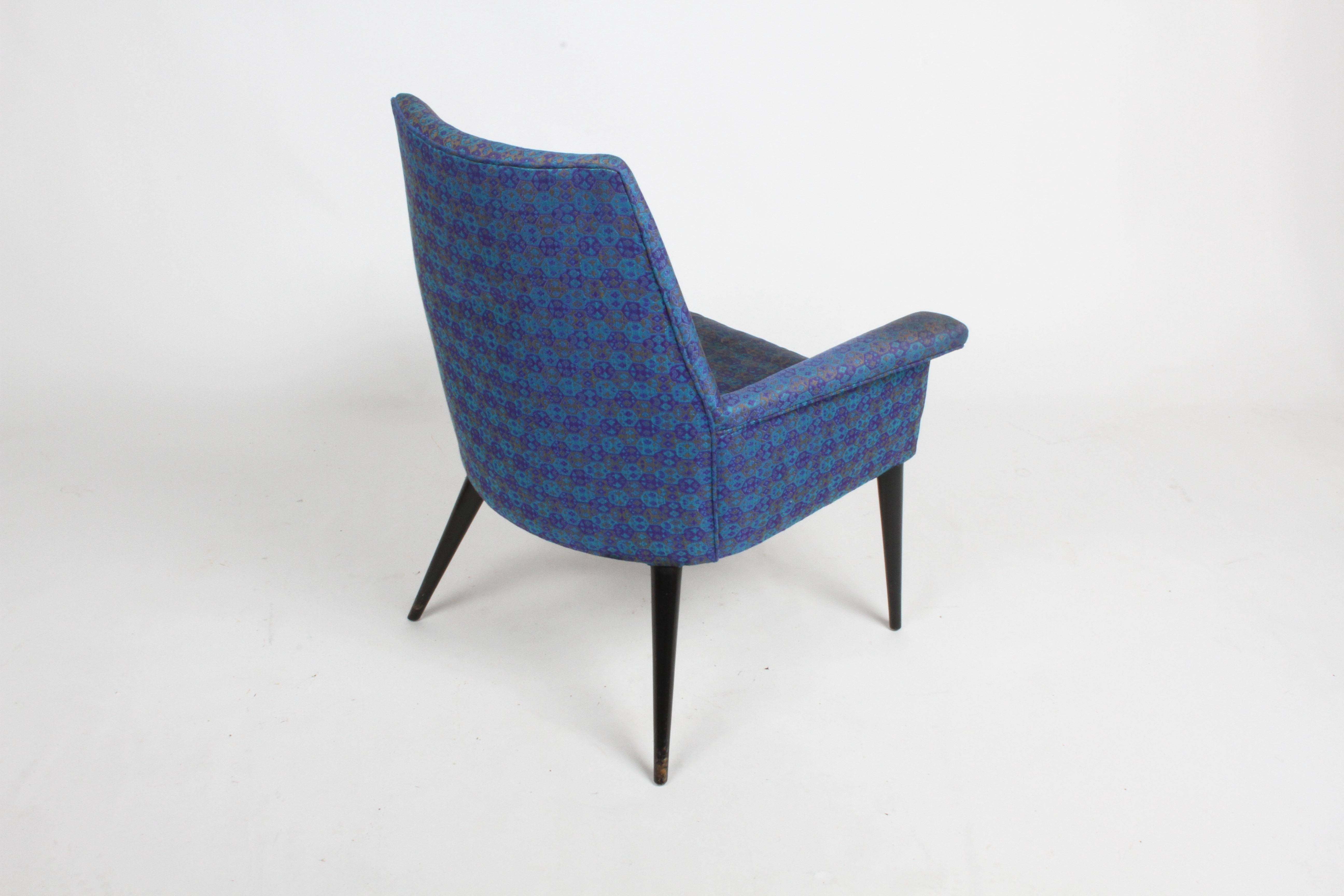 Paul McCobb fauteuil moderne du milieu du siècle dernier modèle 3049 avec pieds évasés effilés en vente 1