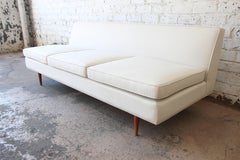 Paul McCobb Mid-Century Modern Planner Group Armless Sofa, Newly Restored