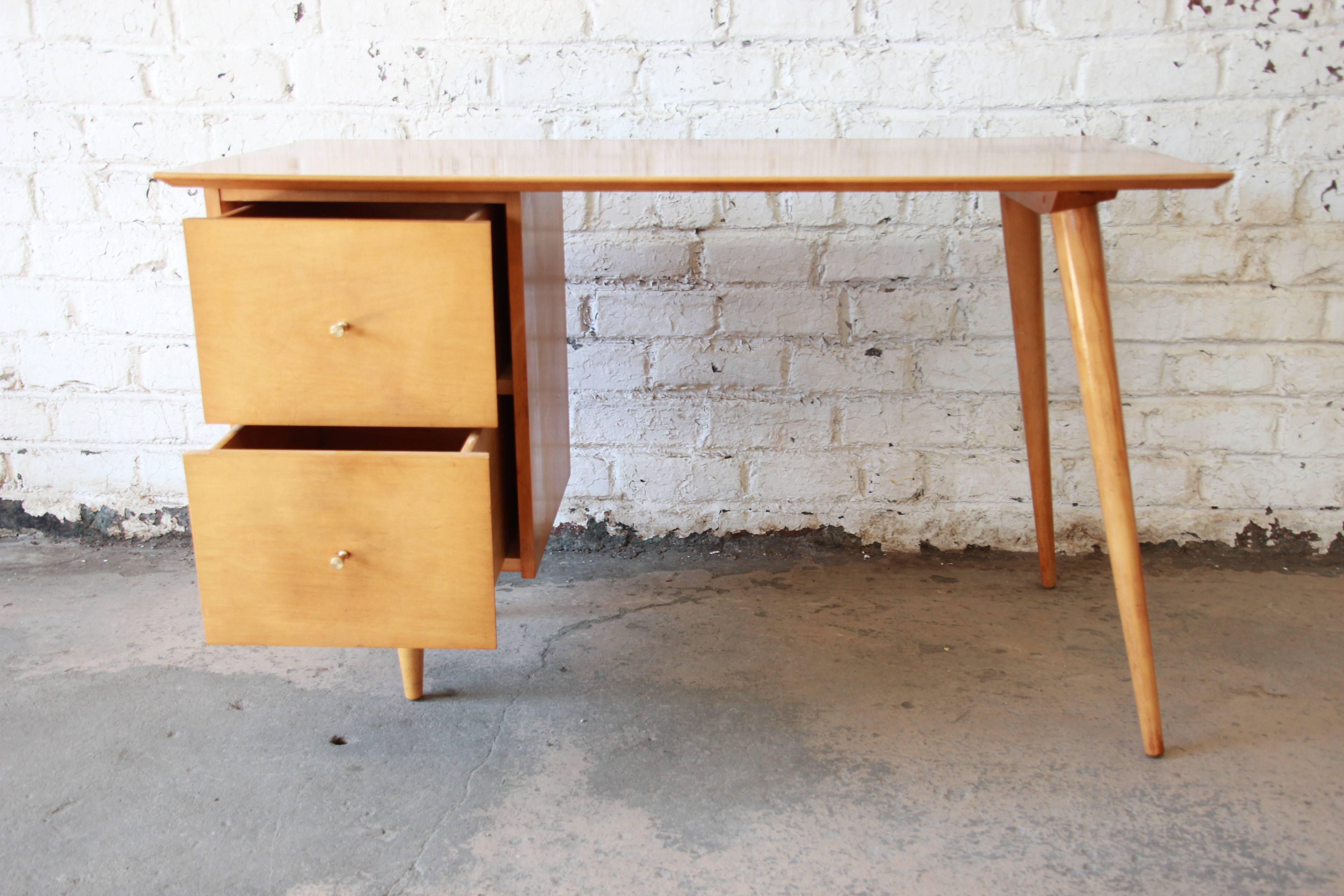 Paul McCobb Mid-Century Modern Planner Group Desk, 1950s 1