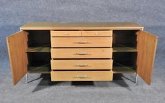 Paul McCobb Mid-Century Modern Sideboard Server Buffet C1960 Blonde Mahogany