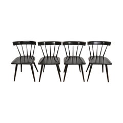 Paul McCobb Mid-Century Modern Spindle Back Dining Chairs, Set of Four