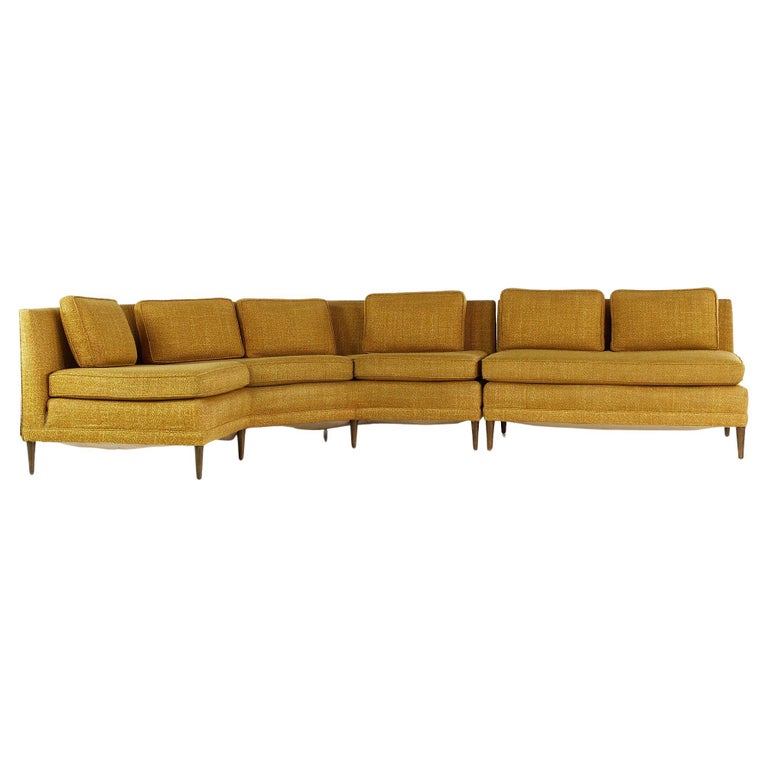 Paul McCobb Mid Century Sectional Sofa For Sale at 1stDibs