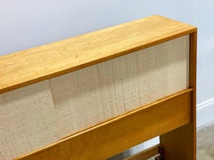 Paul McCobb Midcentury King Size Headboard Bed with Storage - Planner Group