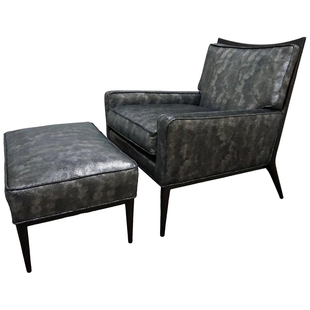 Paul McCobb Model 1322 Lounge Chair and Ottoman for Directional Furniture