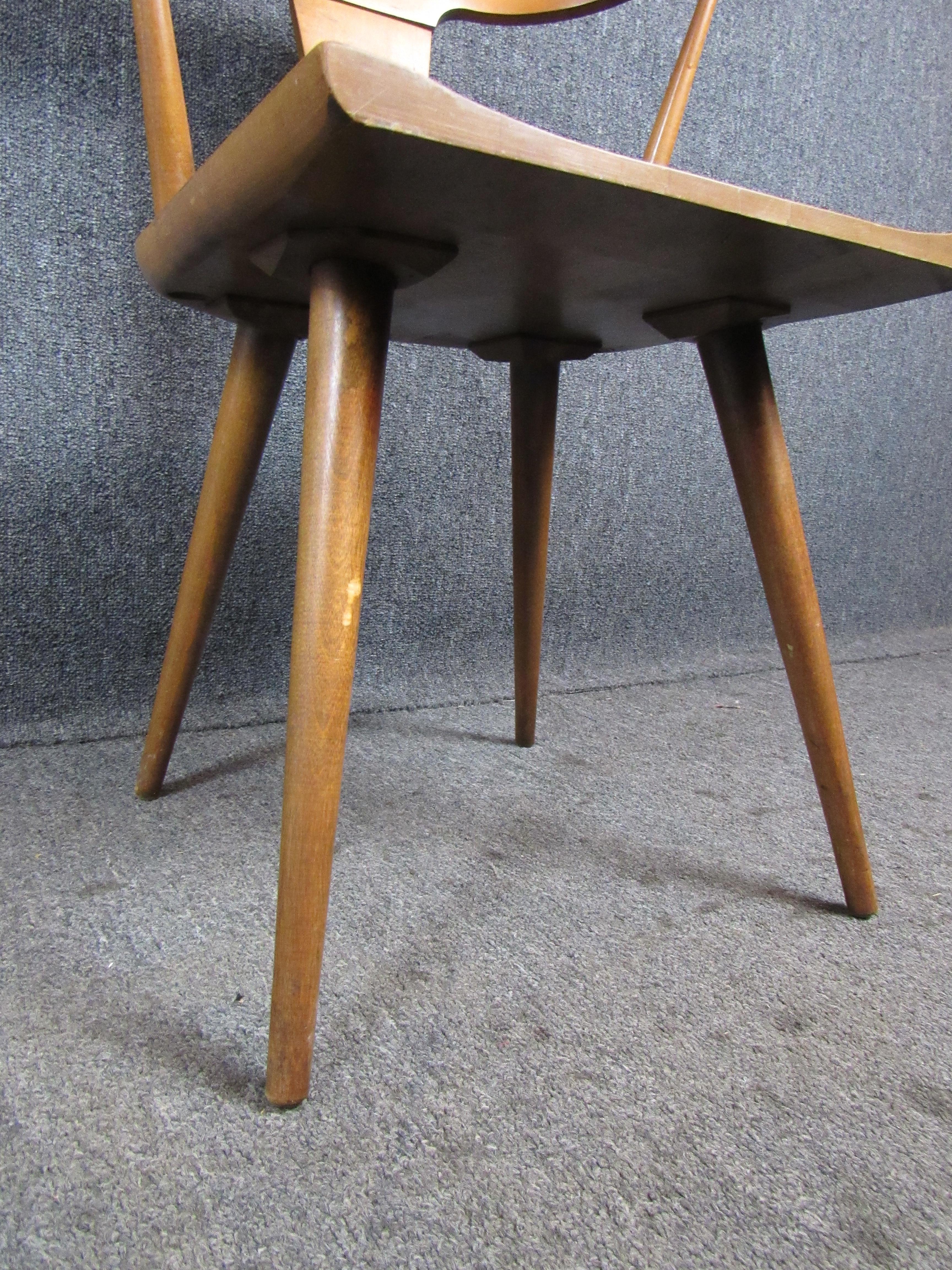 Wood Paul McCobb Model 1530 Mid-Century Chair