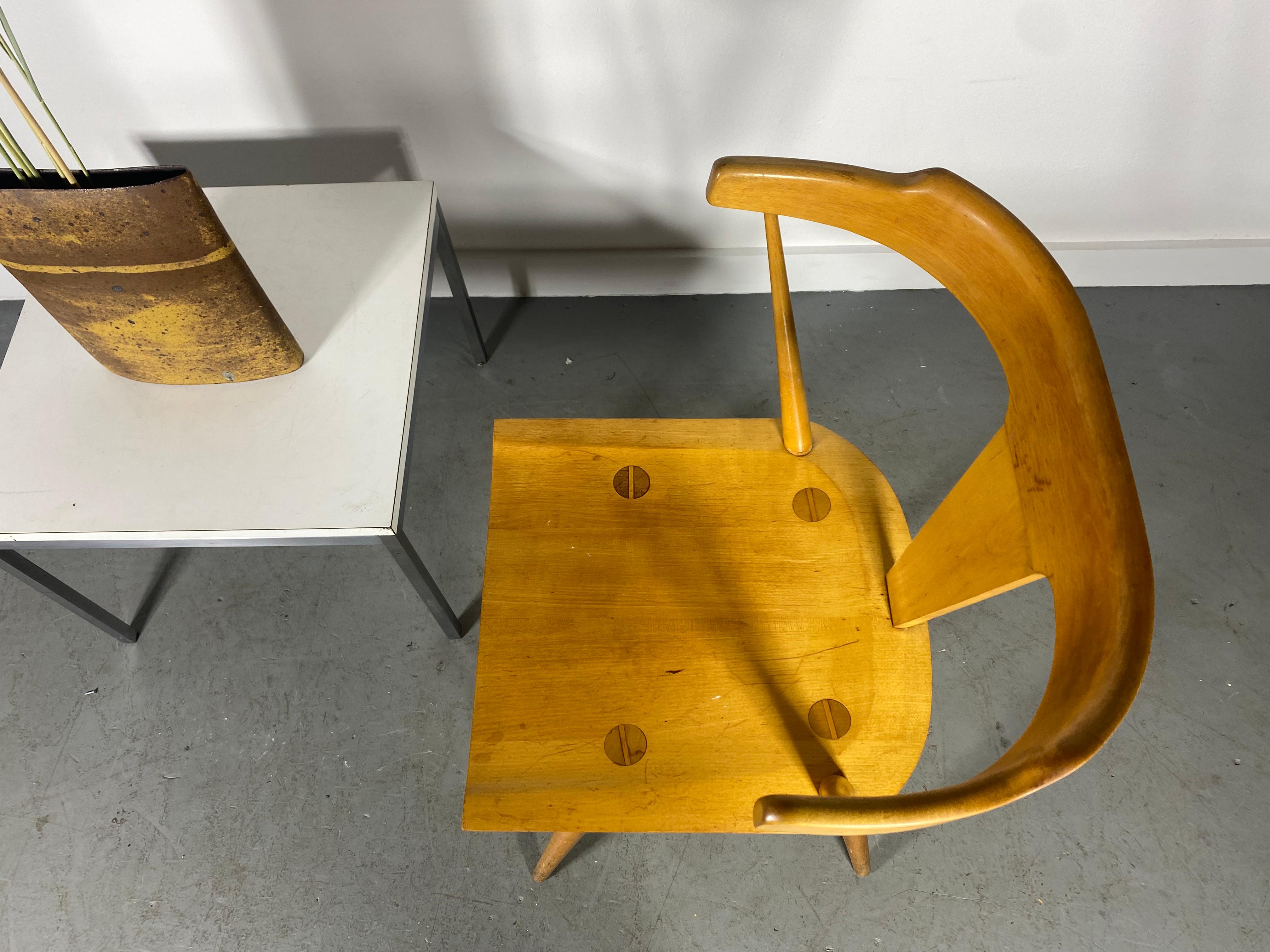 Chaise Paul McCobb modèle 1530, Early Winchendon Label en vente 3
