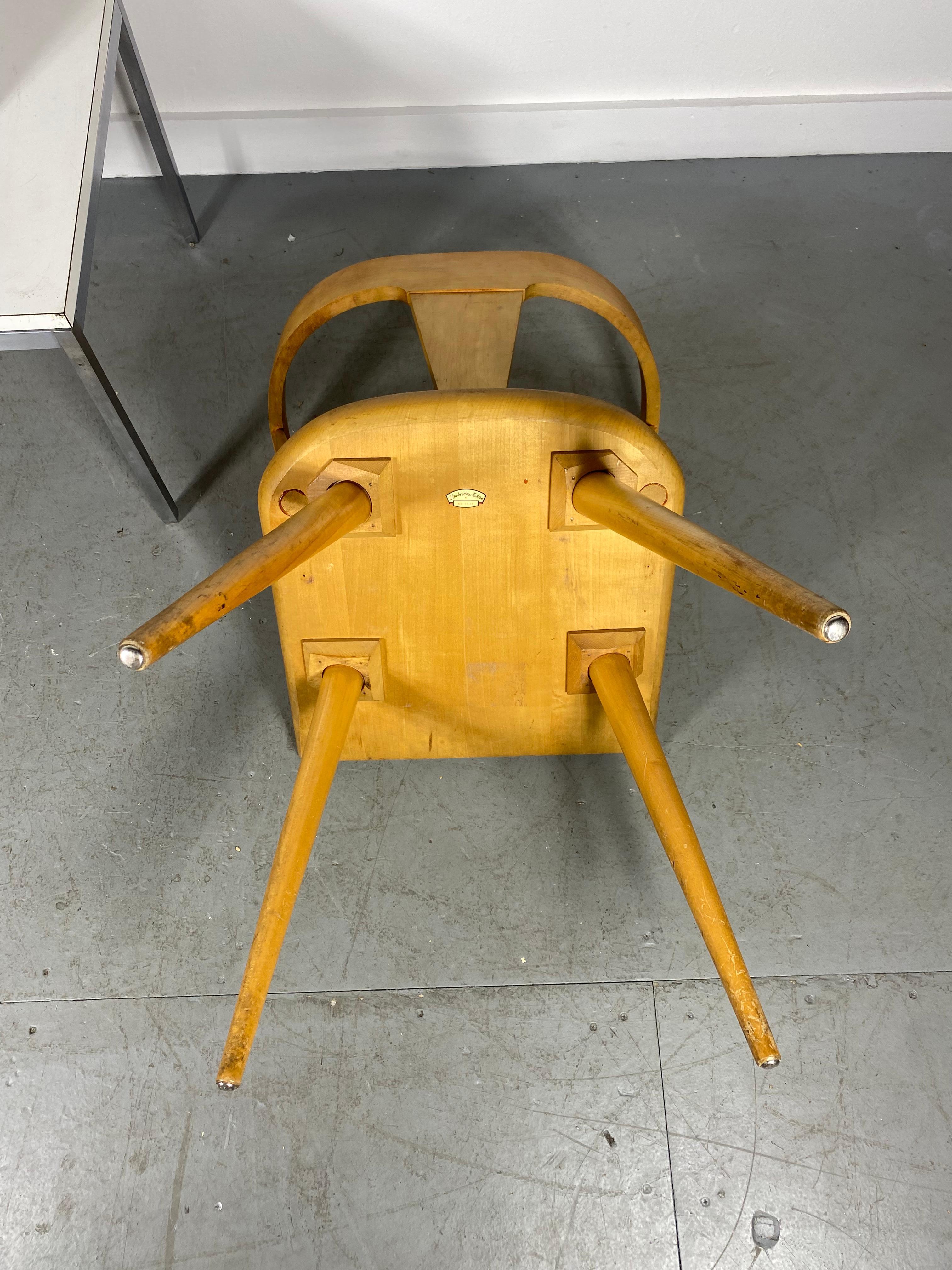 Paul McCobb Model 1530 Mid-Century Modern Chair, Early Winchendon Label For Sale 2