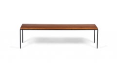 Table à café / cocktail en érable et fer forgé The Moderns Brown