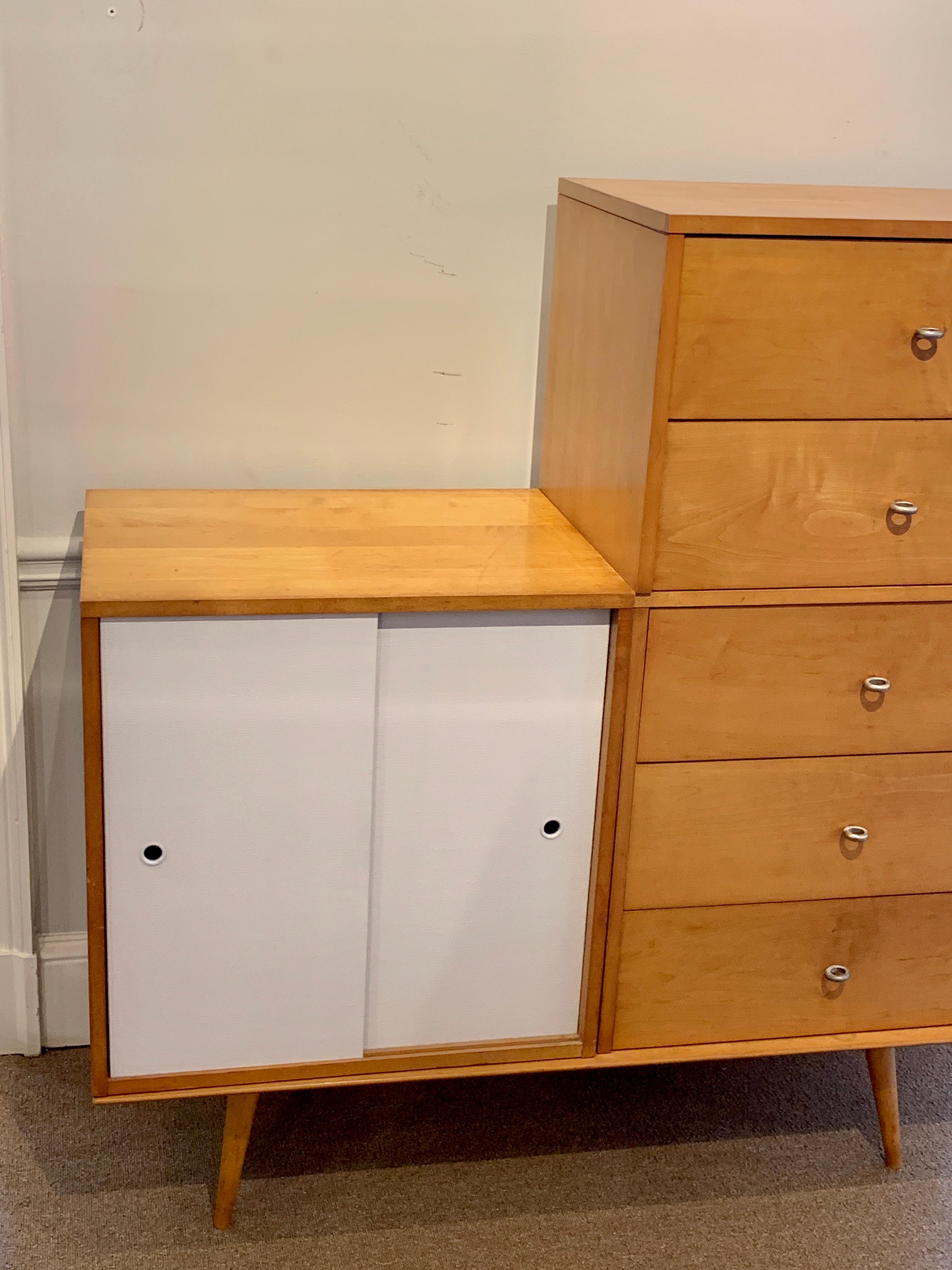 American Paul McCobb Modular Cabinet or Dresser for the Planner Group For Sale