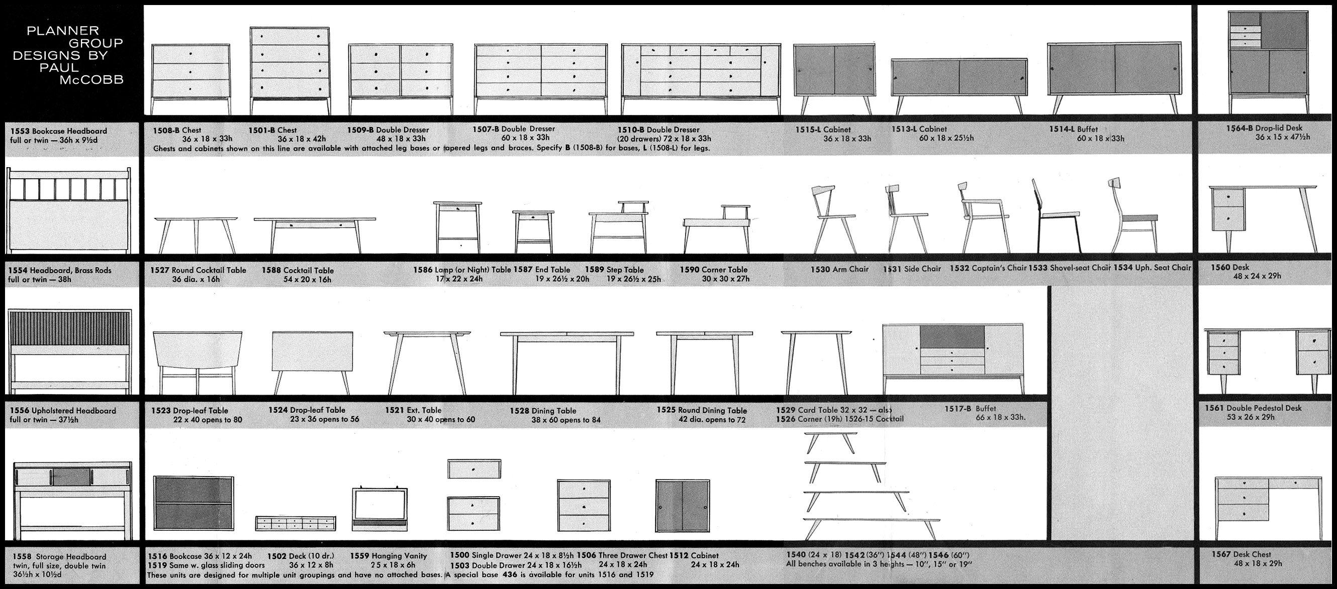 Paul McCobb Modular Cabinet or Dresser for the Planner Group For Sale 5