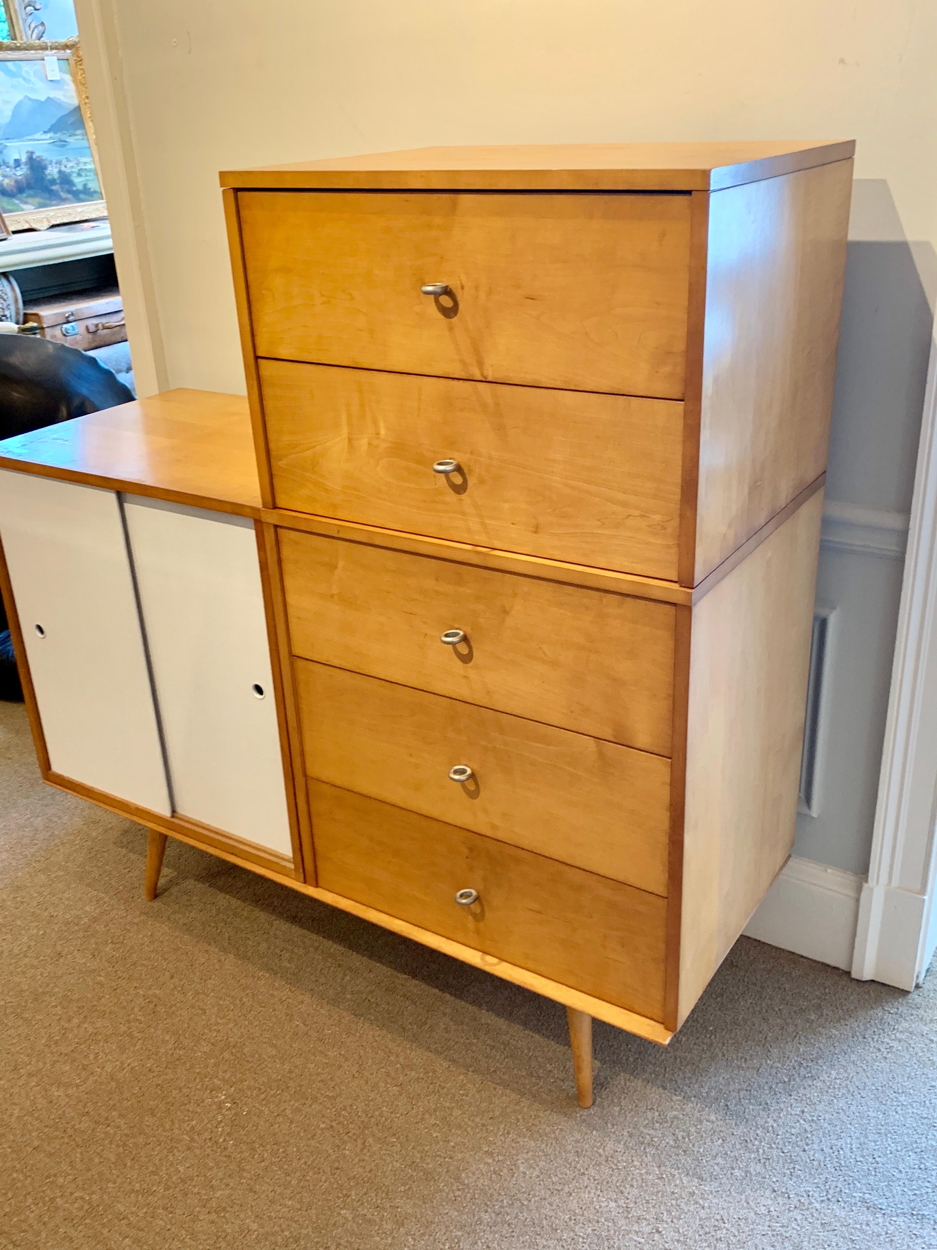 20th Century Paul McCobb Modular Cabinet or Dresser for the Planner Group For Sale