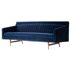 Paul McCobb Mohair Sofa for Widdicomb