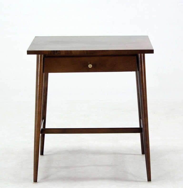 Mid-Century Modern Paul McCobb One Draw Planner Group End Table Night Stand Mid Century Modern Mint en vente