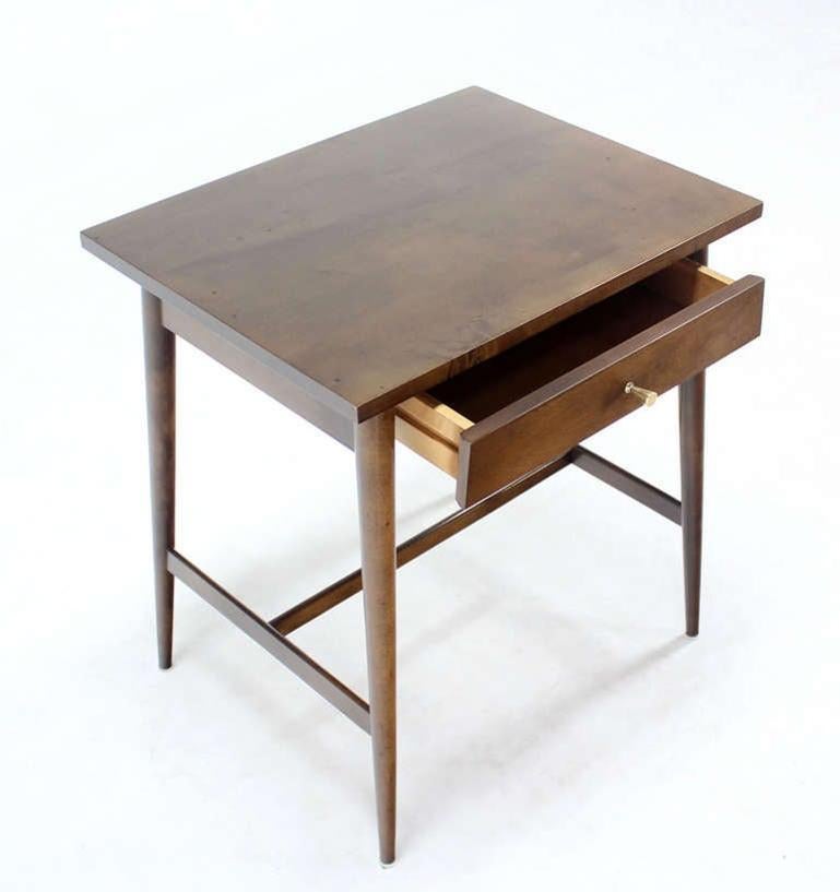 Paul McCobb One Draw Planner Group End Table Night Stand Mid Century Modern Mint en vente 1