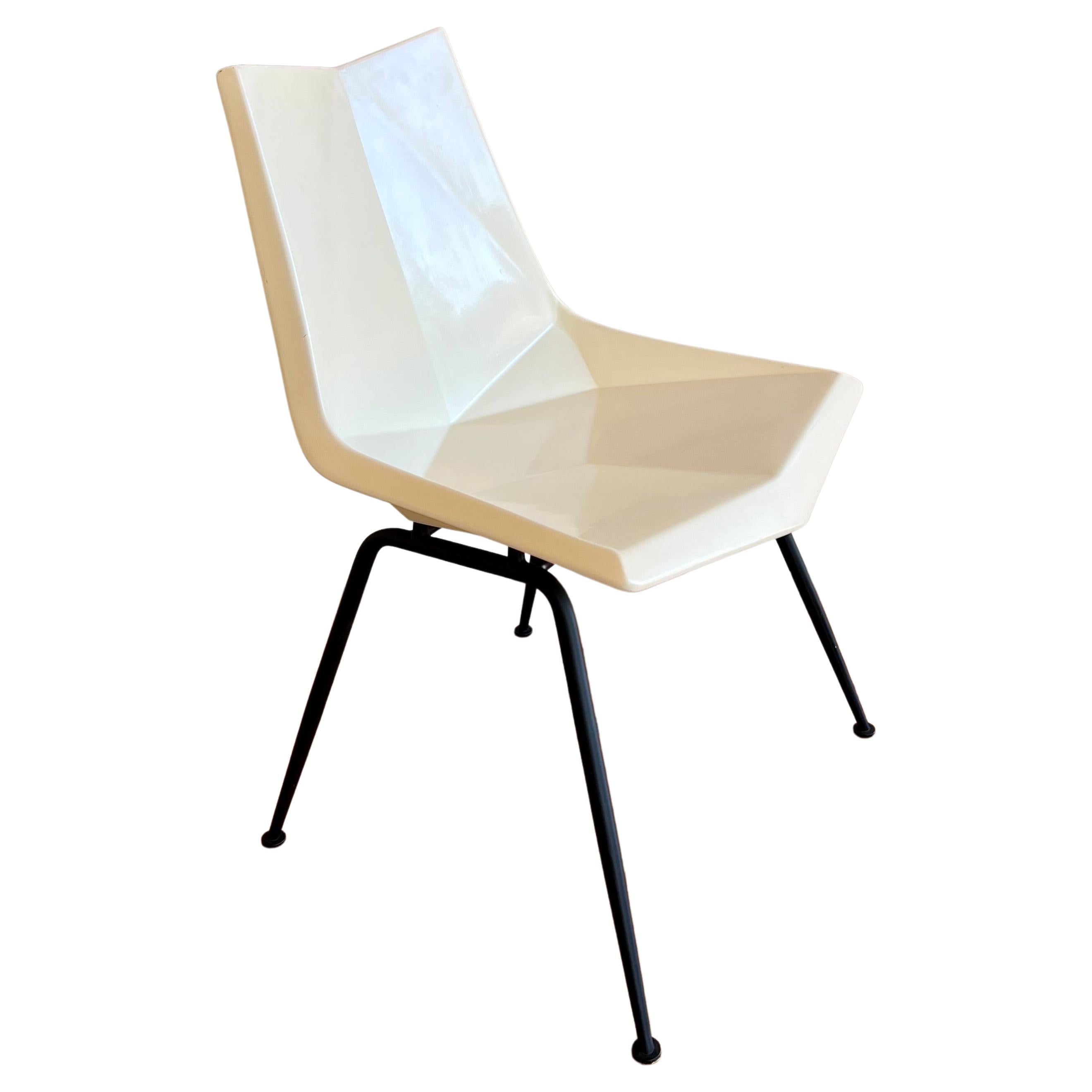 Paul McCobb Origami Ivori Desk Patio Chair Model 61 For Sale