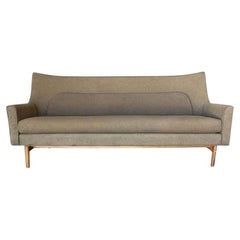 Paul McCobb "Pagoda" Style Arched Wing Sofa