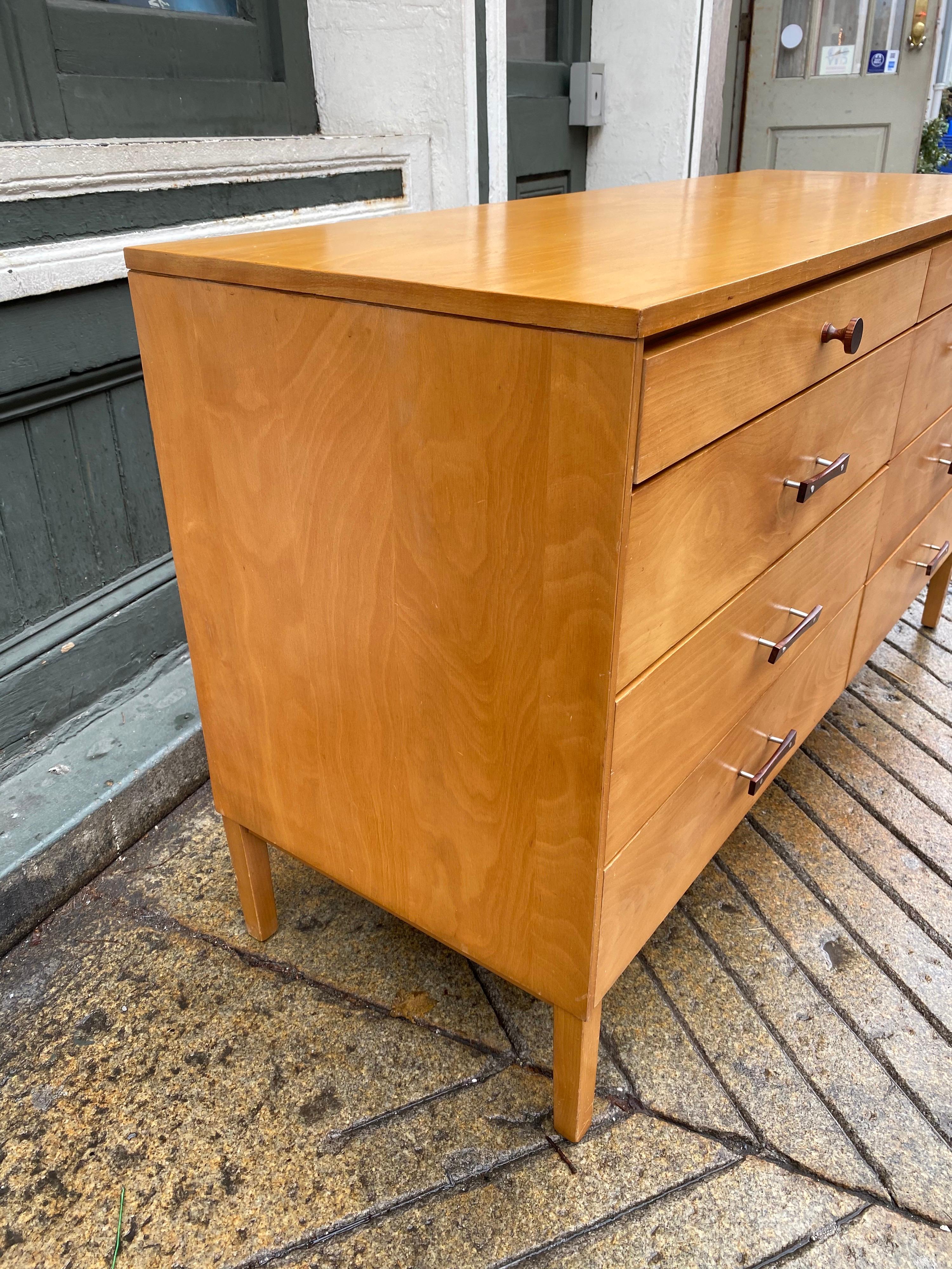 American Paul McCobb Perimeter 8-Drawer Dresser for Wichendon Furniture
