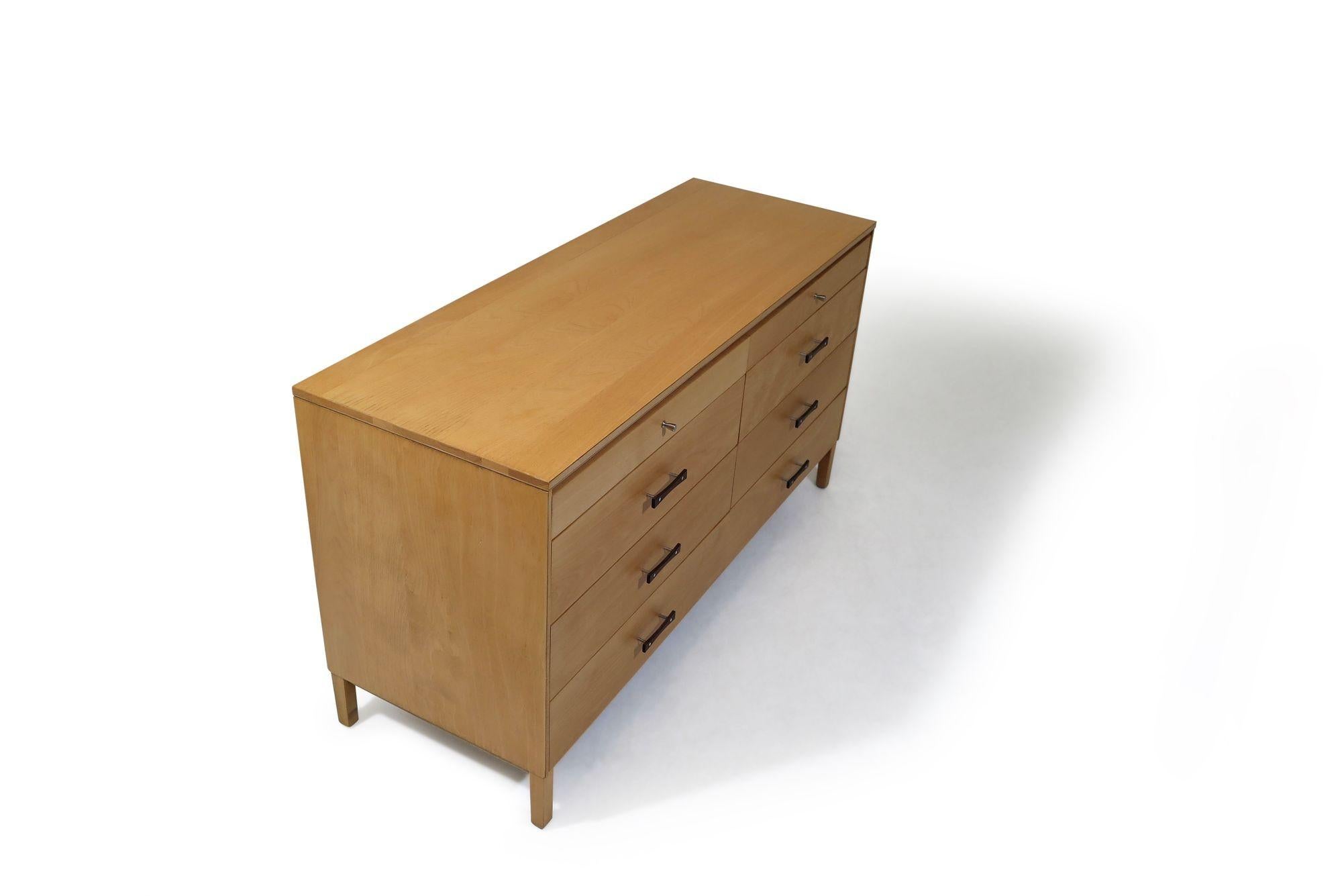 20th Century Paul McCobb Perimeter Group 8 Drawer Dresser For Sale