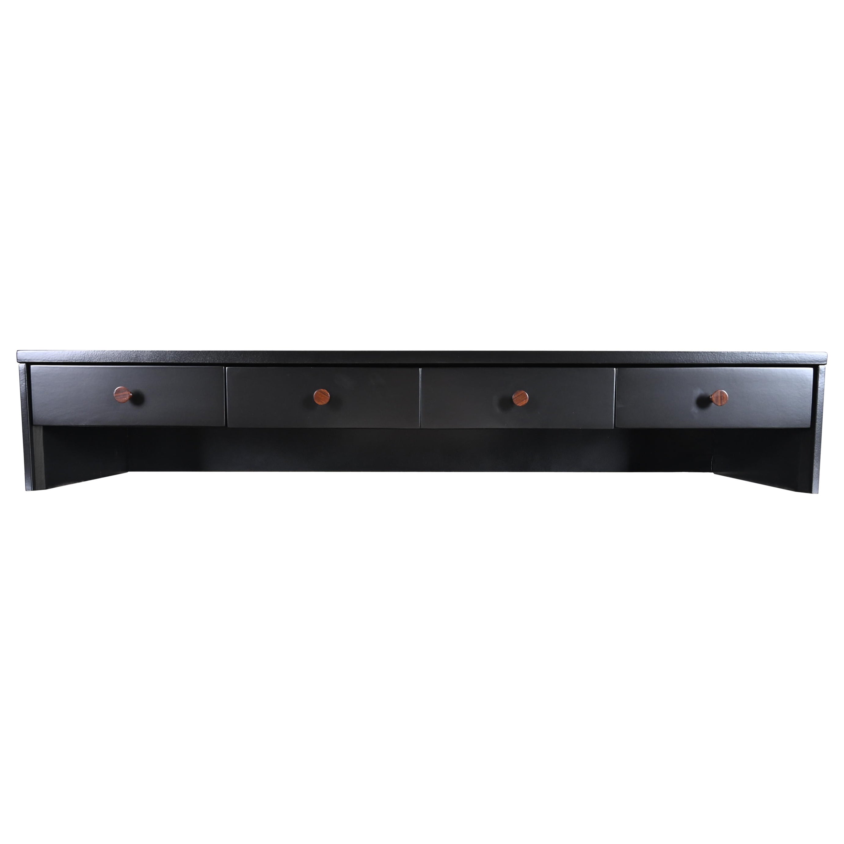 Paul McCobb Perimeter Group Black Lacquered Jewelry Chest, 1950s