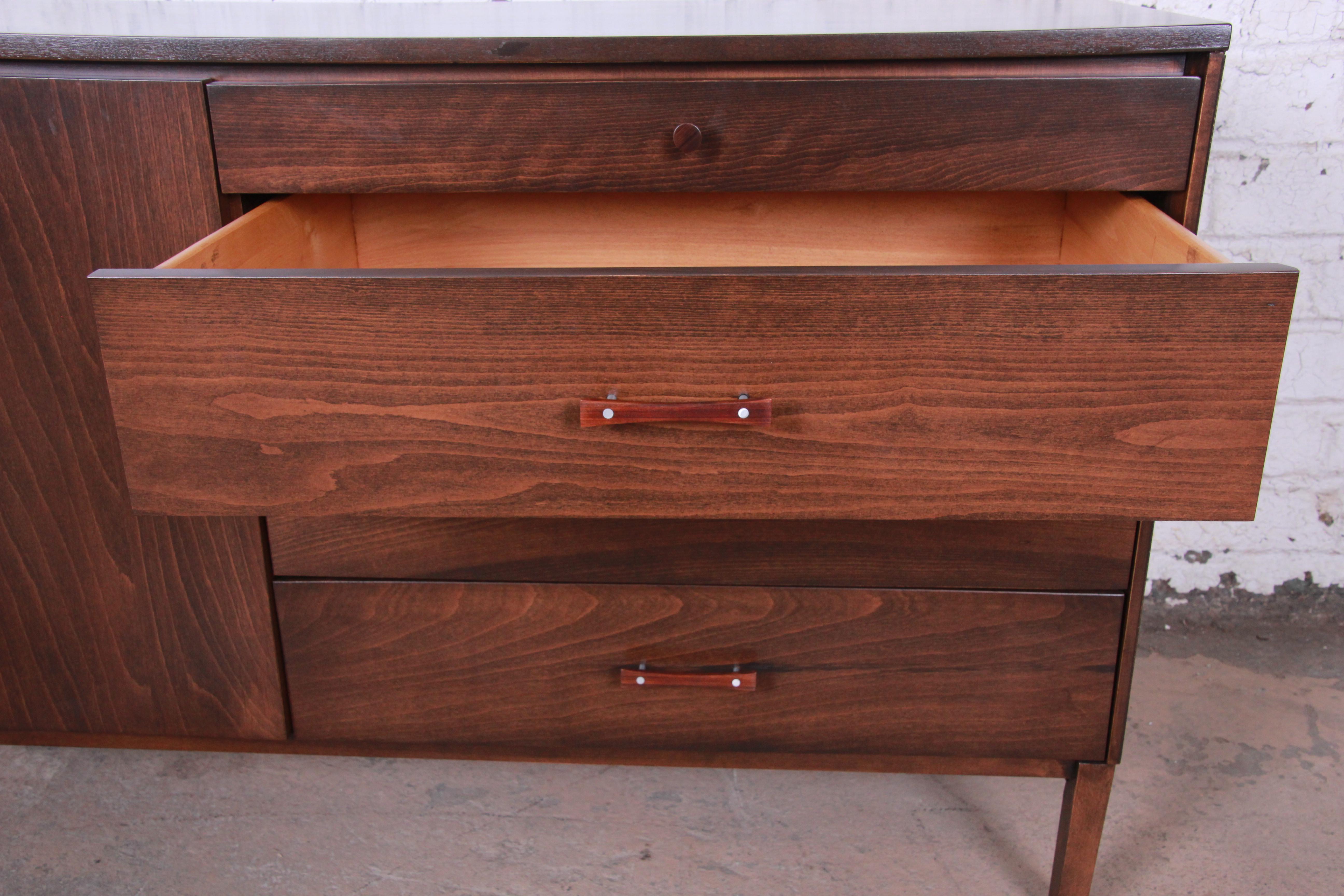Paul McCobb Perimeter Group Credenza, Newly Refinished 3