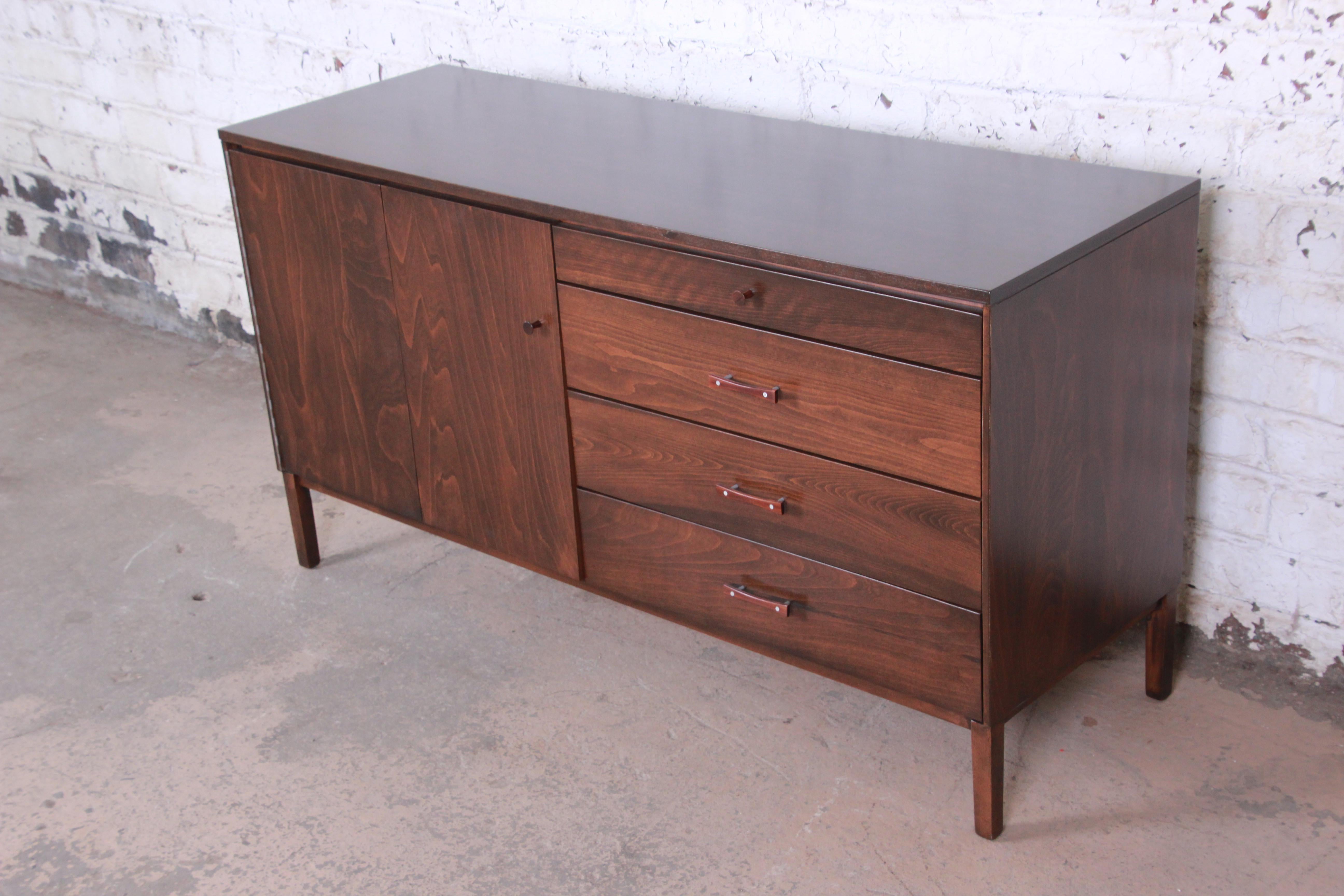 American Paul McCobb Perimeter Group Credenza, Newly Refinished
