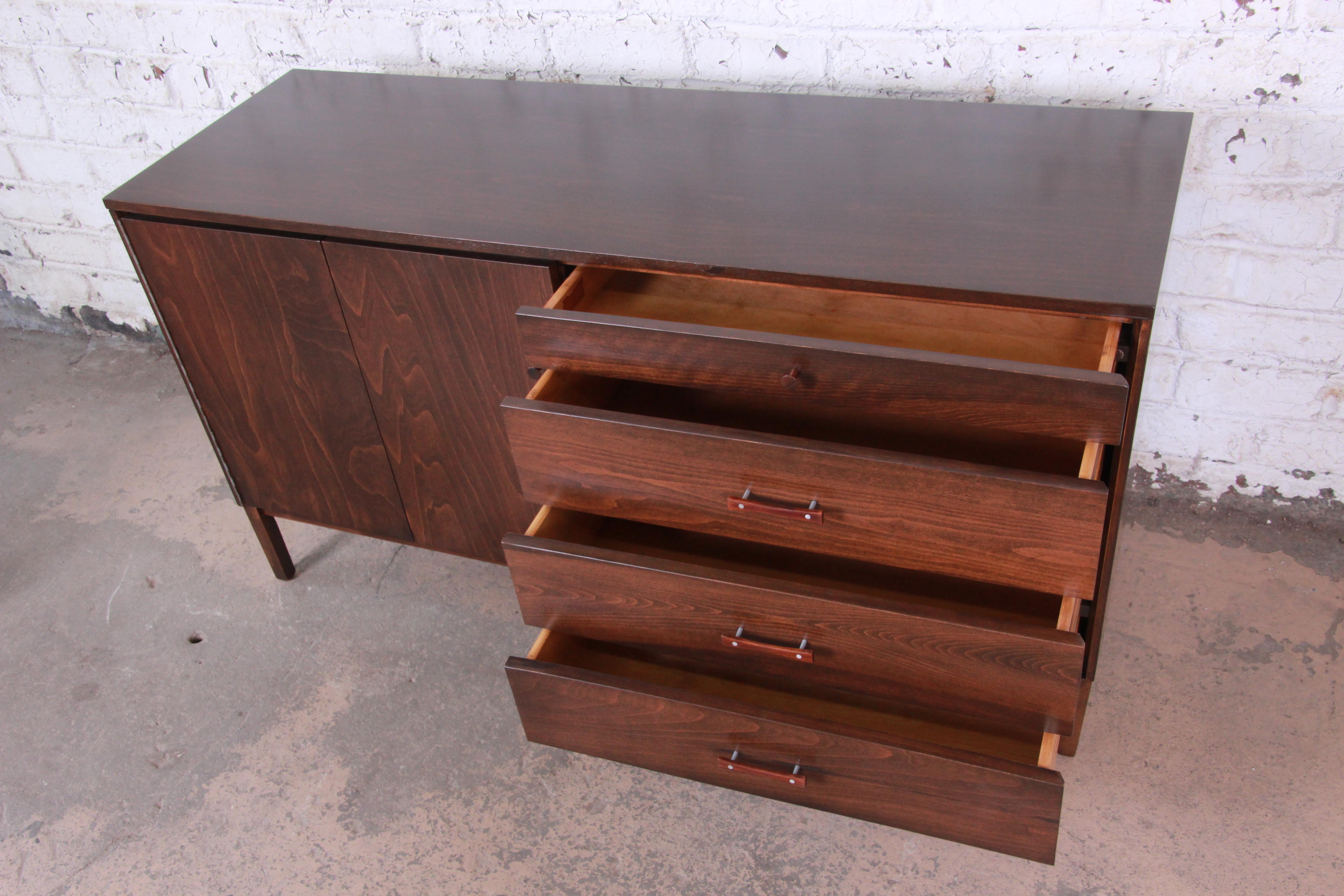 Paul McCobb Perimeter Group Credenza, Newly Refinished 2