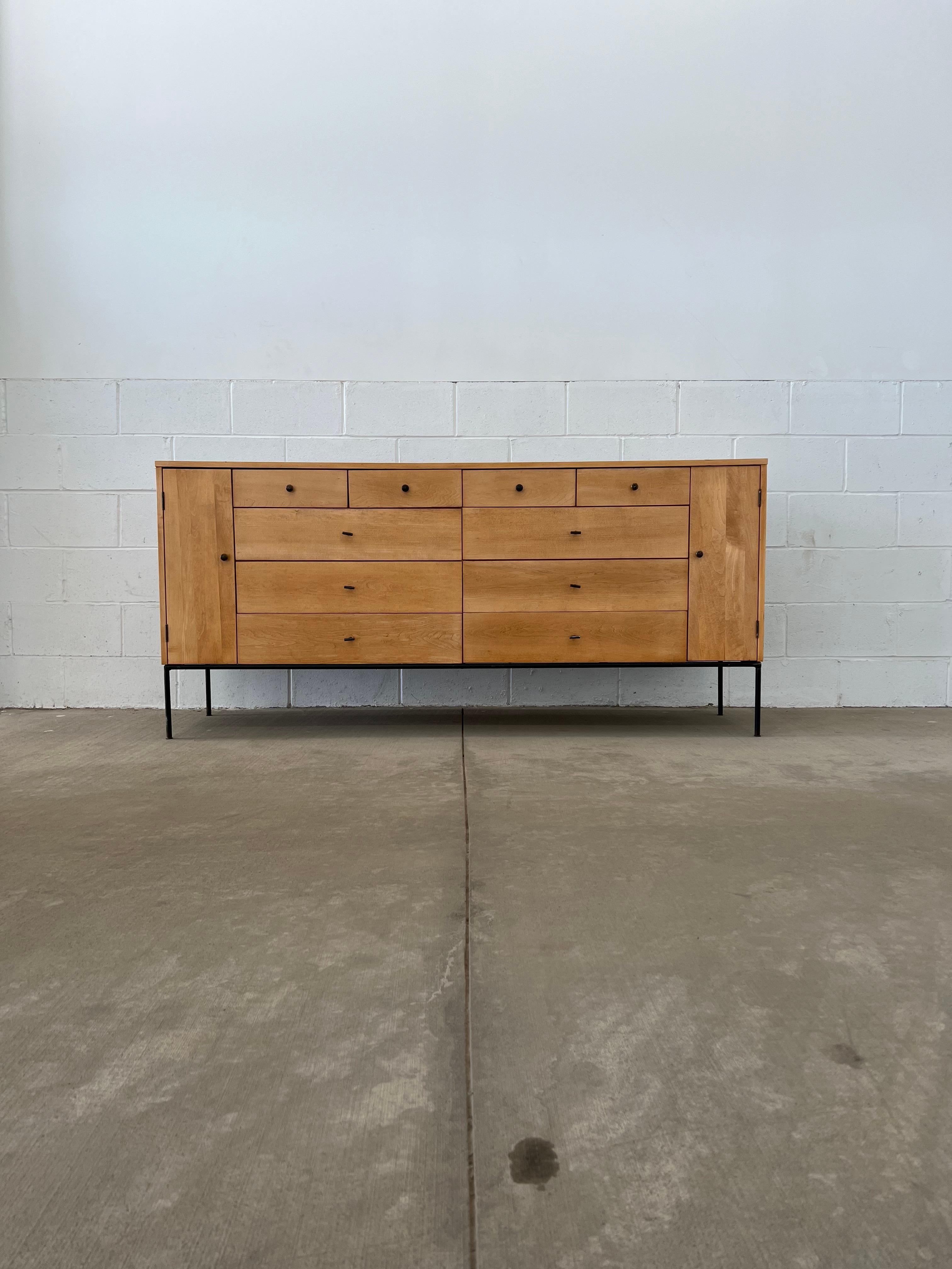 20 Drawer Mr. and Mrs. dresser (Model 1510) by Paul McCobb for Winchendon Furniture.