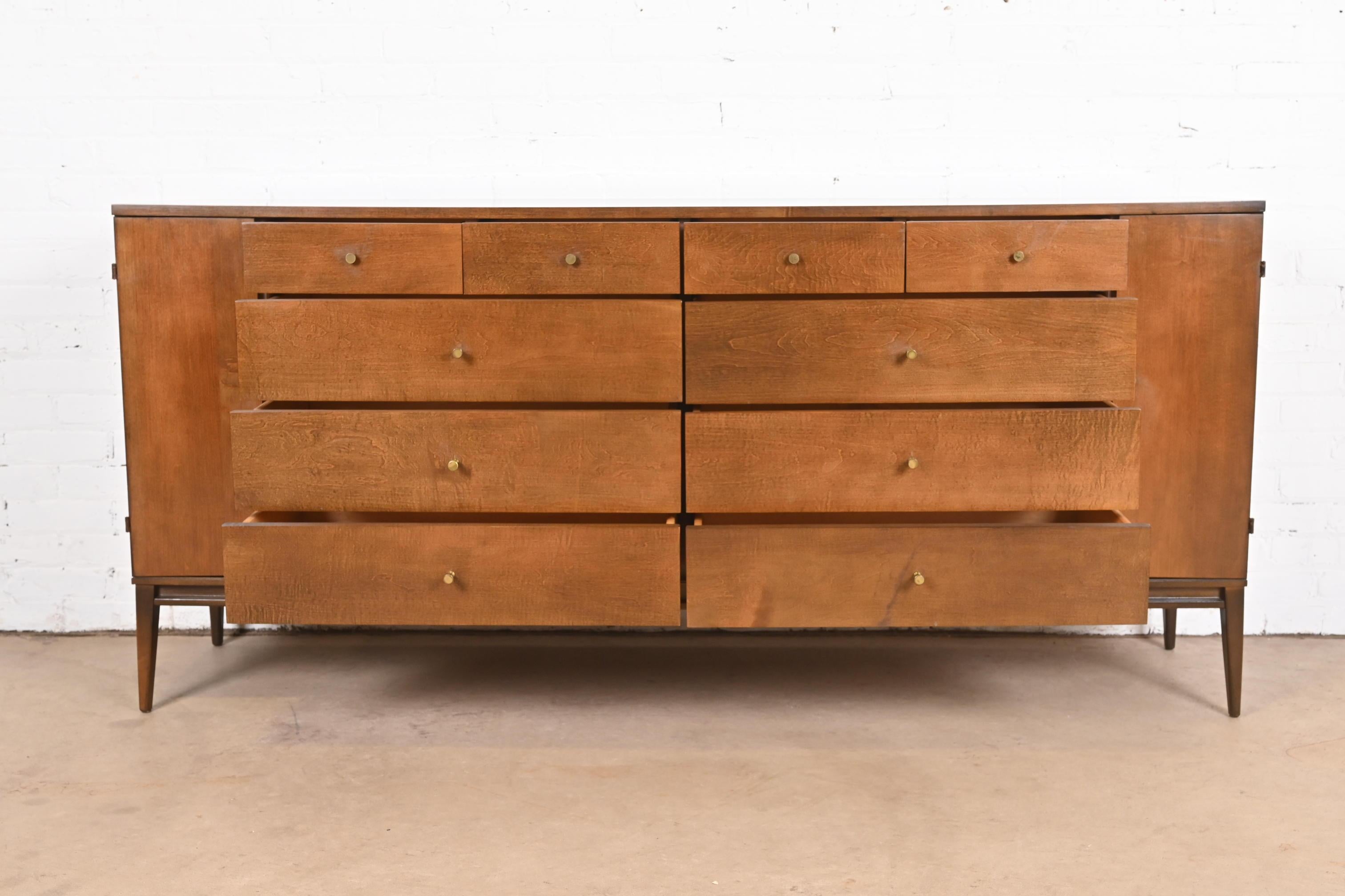 Paul McCobb Planner Group 20-Drawer Dresser or Credenza, 1950s For Sale 5