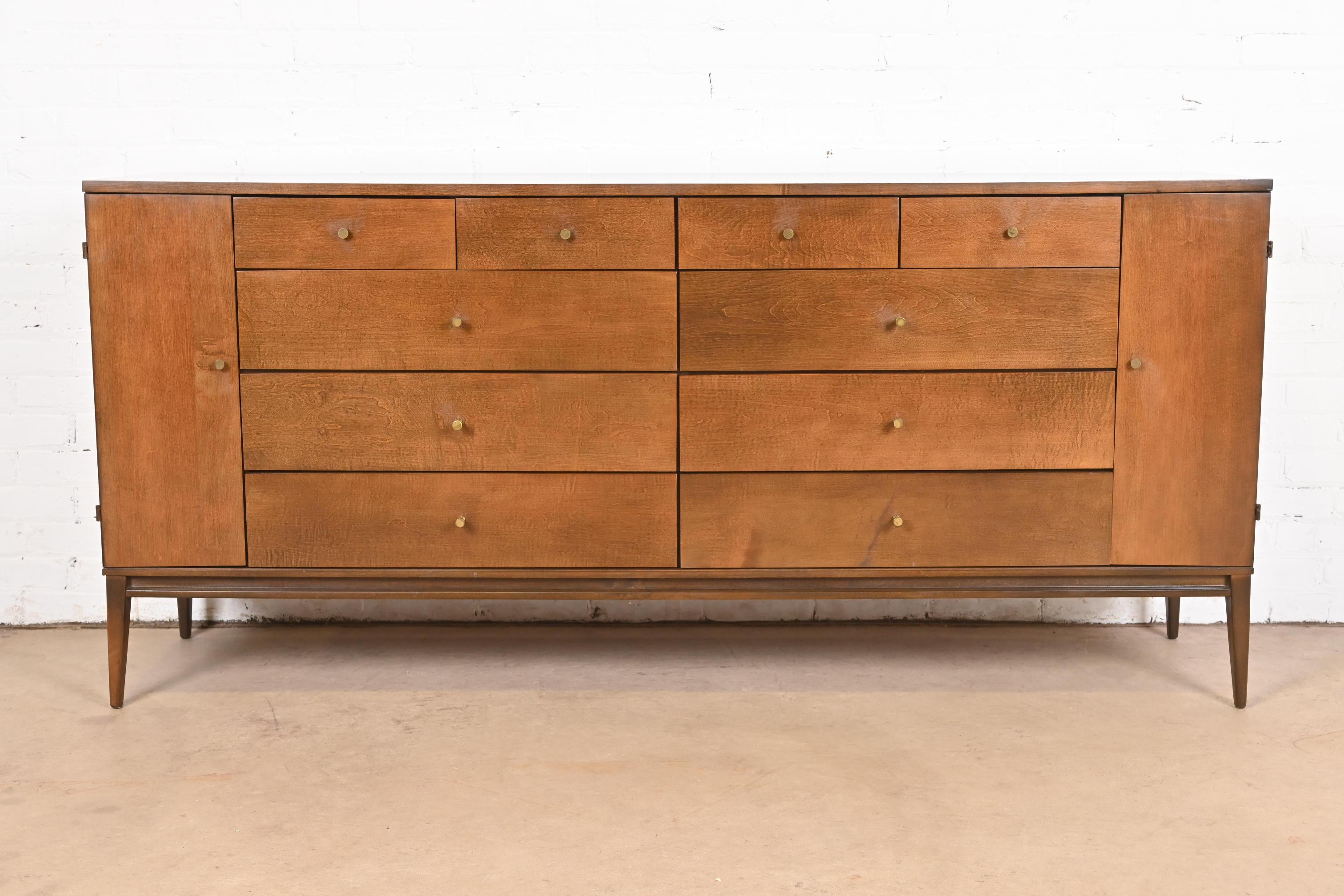 Mid-Century Modern Paul McCobb Planner Group 20-Drawer Dresser or Credenza, 1950s For Sale