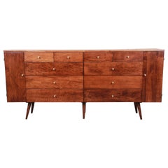 Paul McCobb Planner Group 20-Drawer Dresser or Credenza, Newly Refinished