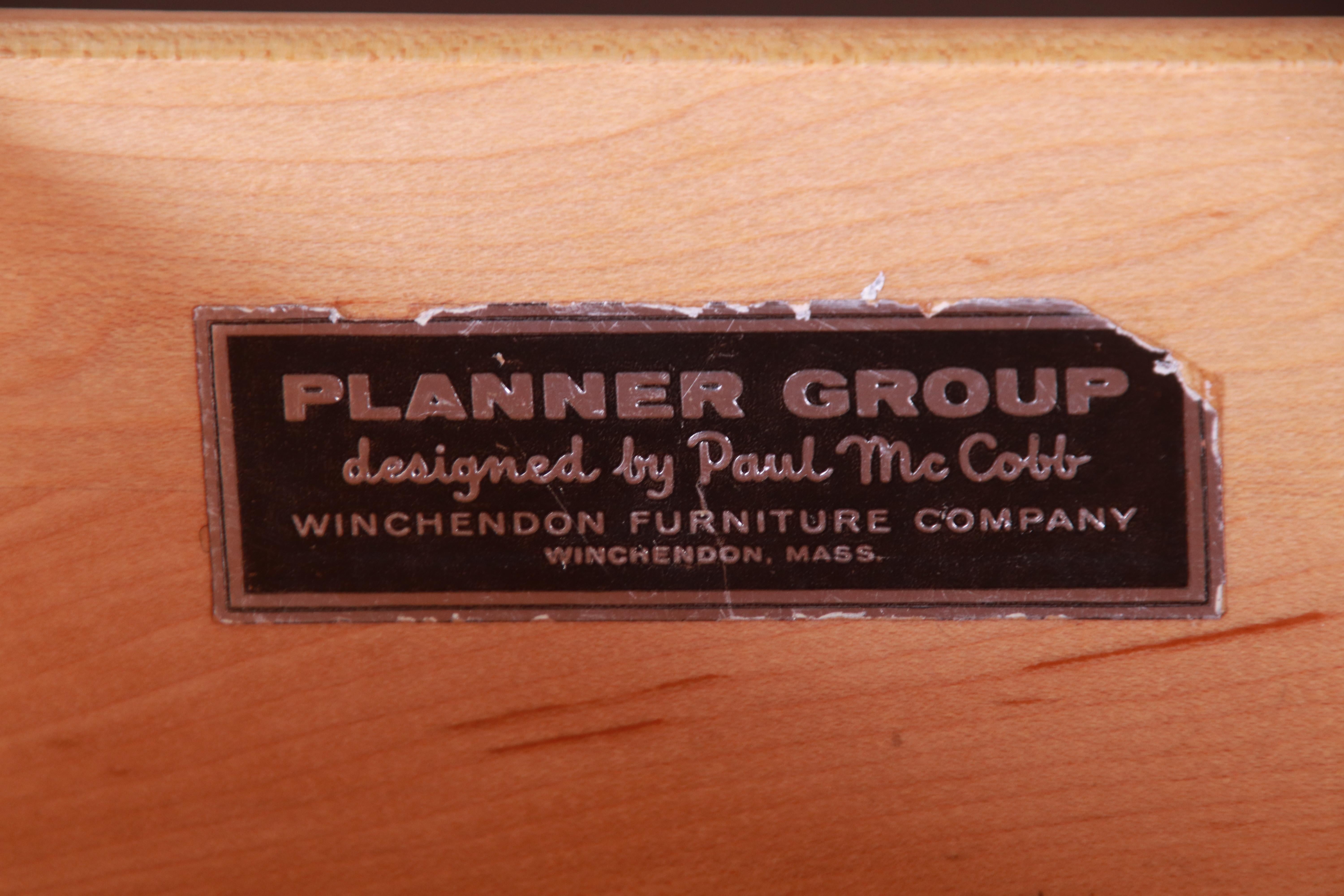 Paul McCobb Planner Group 20-Drawer Dresser or Credenza, Newly Restored 9