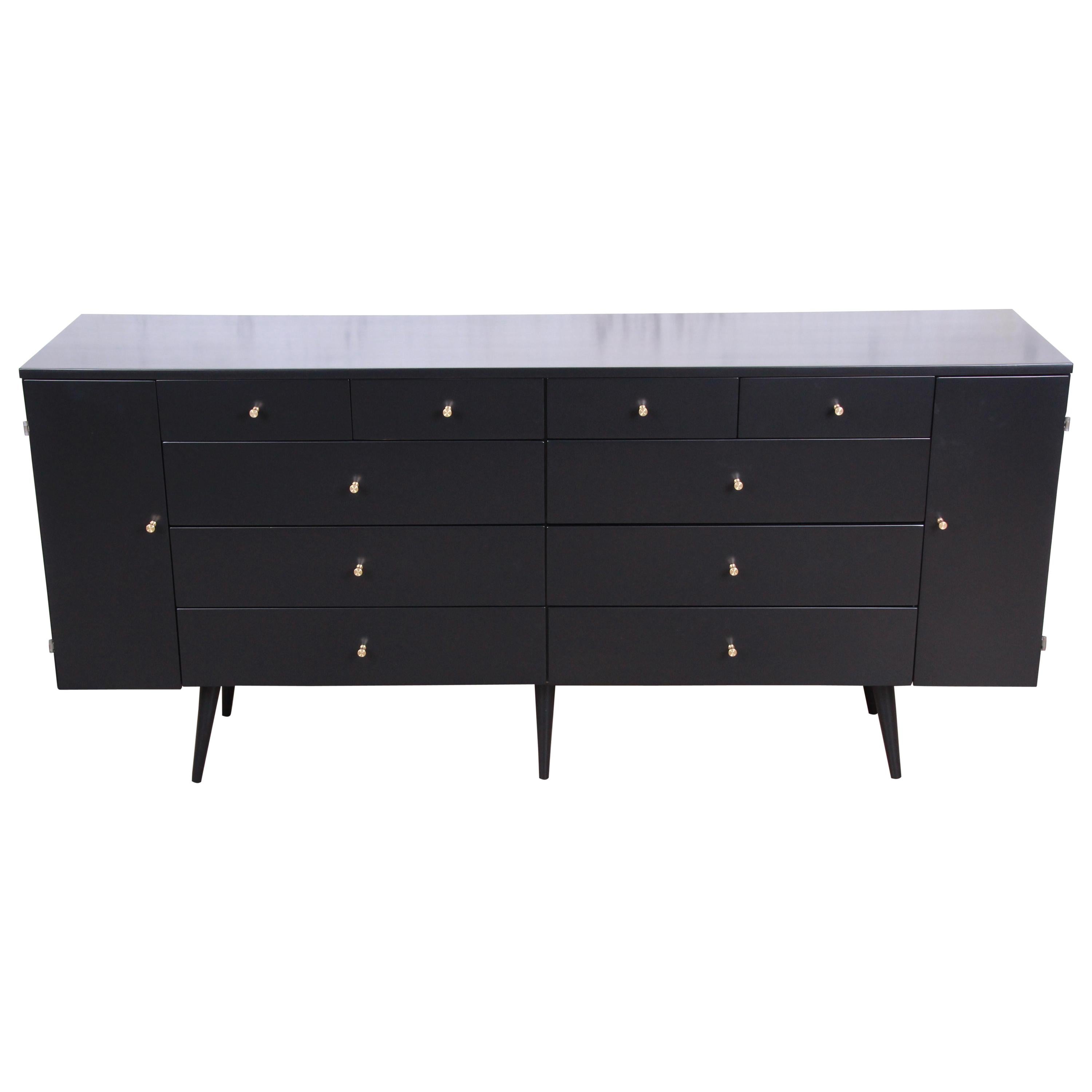 Paul McCobb Planner Group 20Drawer Dresser or Credenza, Newly Restored at 1stDibs