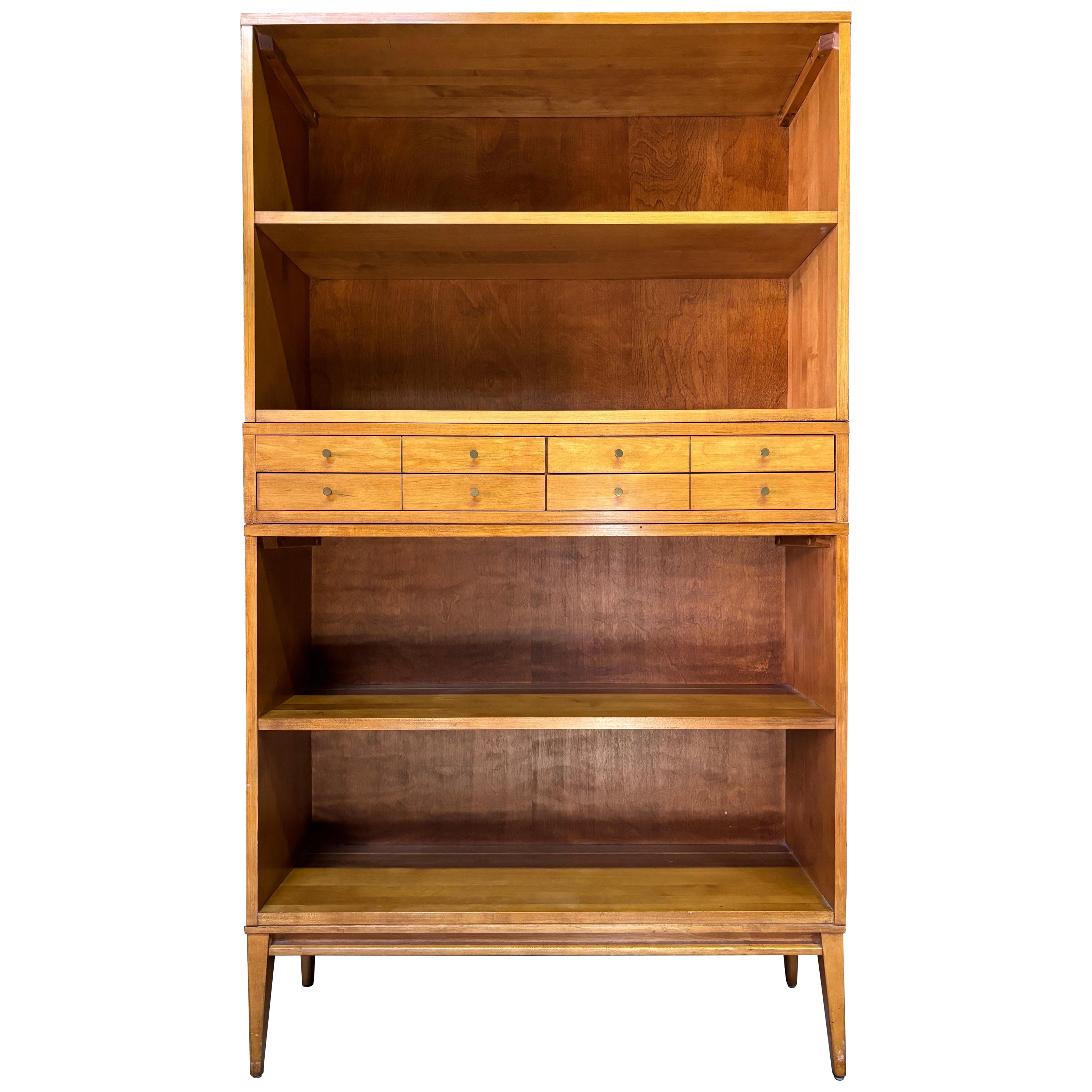 Paul McCobb Planner Group 3 Piece  Bookcase