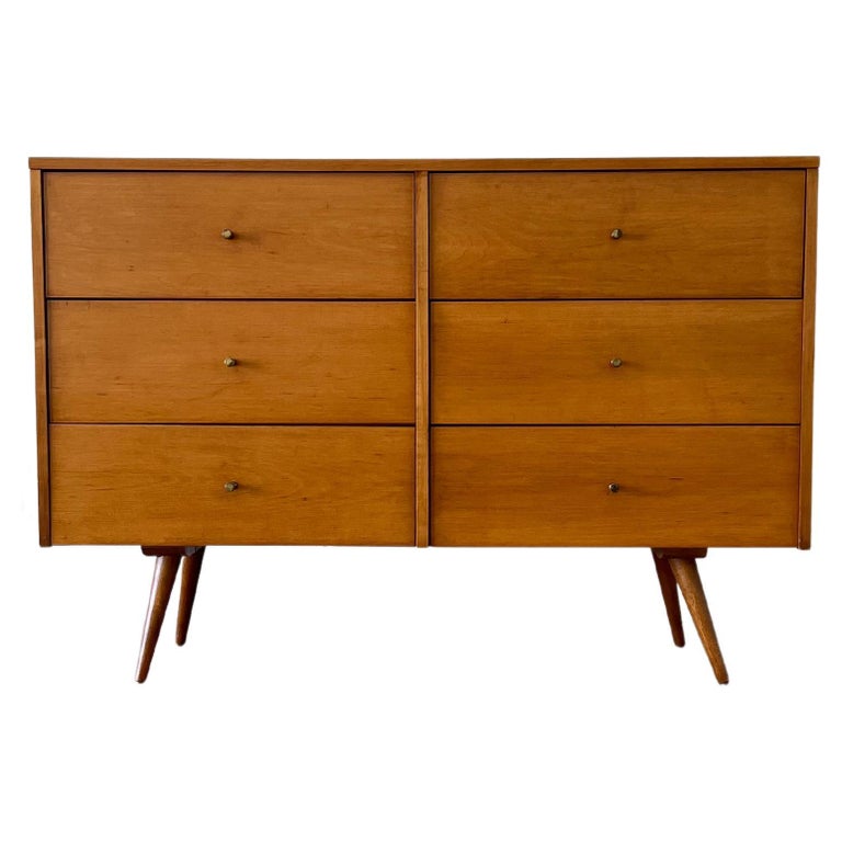 Paul McCobb Planner Group 6 Drawer Dresser For Sale at 1stDibs