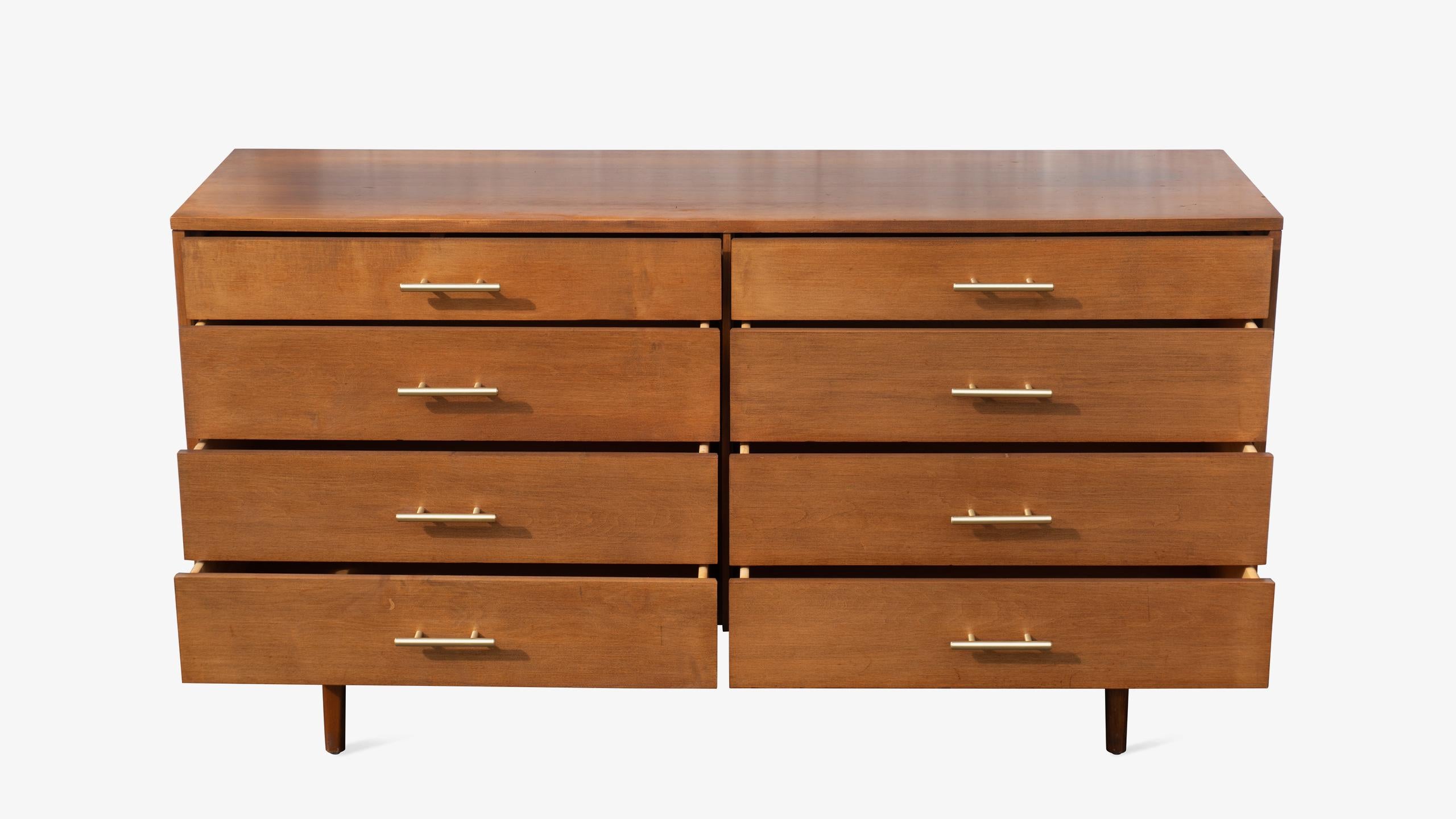 Paul McCobb Planner Group 8-Drawer Dresser for Winchendon Furniture In Good Condition In Wilton, CT