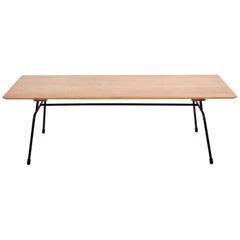 Paul McCobb Planner Group Birch and Iron Coffee Table
