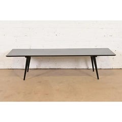 Paul McCobb Planner Group Table basse laquée noire, nouvellement repeinte