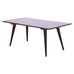Schwarz lackierter Couchtisch oder Bank von Paul McCobb Planner Group, neu lackiert