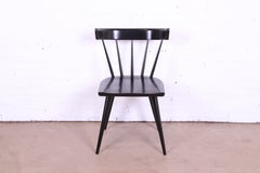 Paul McCobb Planner Group Black Lacquered Dining Chair