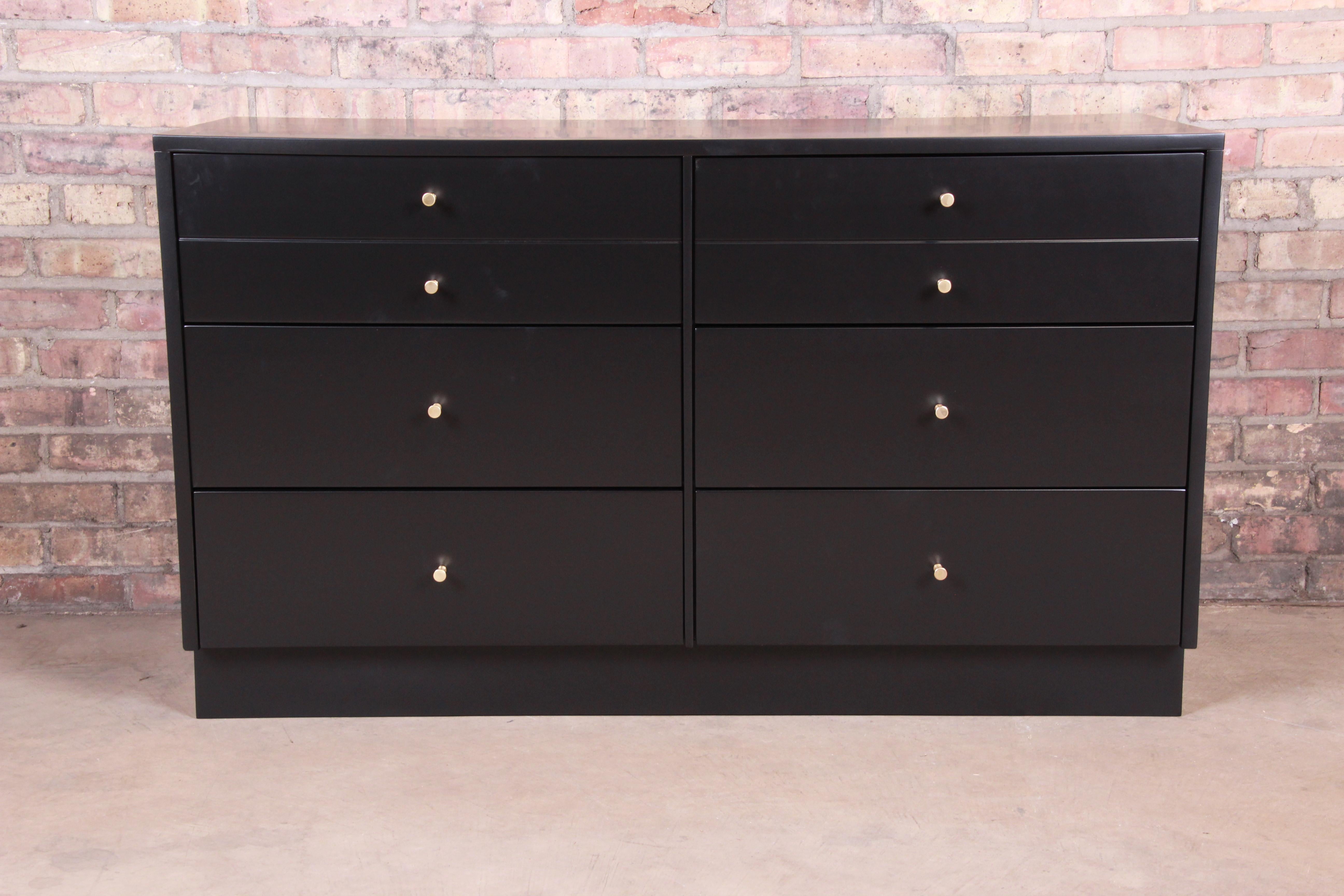 An exceptional Mid-Century Modern six-drawer dresser or credenza

By Paul McCobb for Winchendon Furniture 