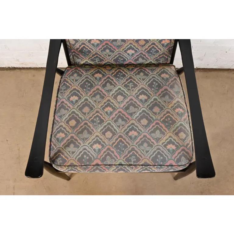 Paul McCobb Planner Group Black Lacquered Lounge Chair, 1950s For Sale 2