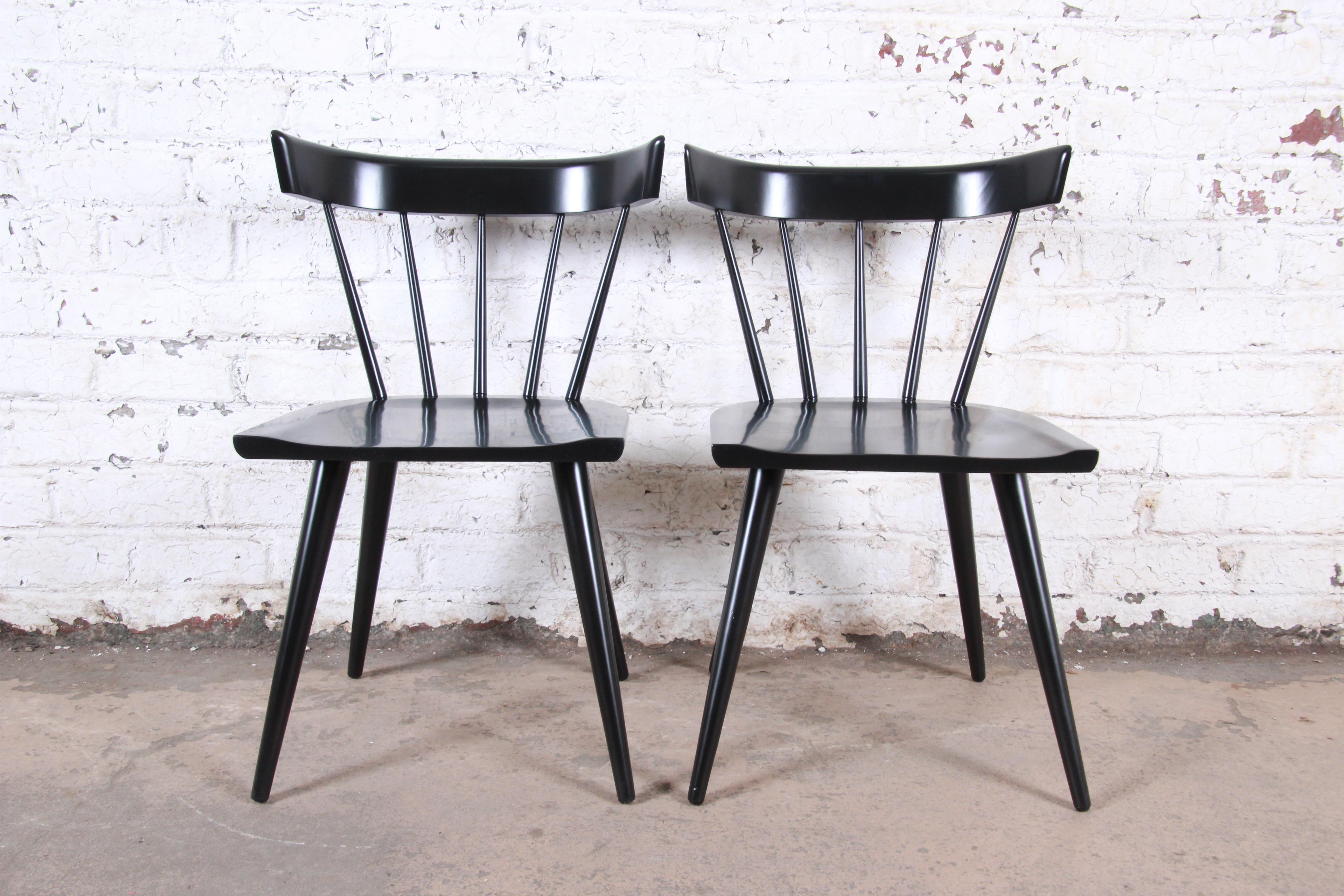 A gorgeous pair of iconic Mid-Century Modern spindle back dining chairs

Designed by Paul McCobb for Winchendon Furniture 