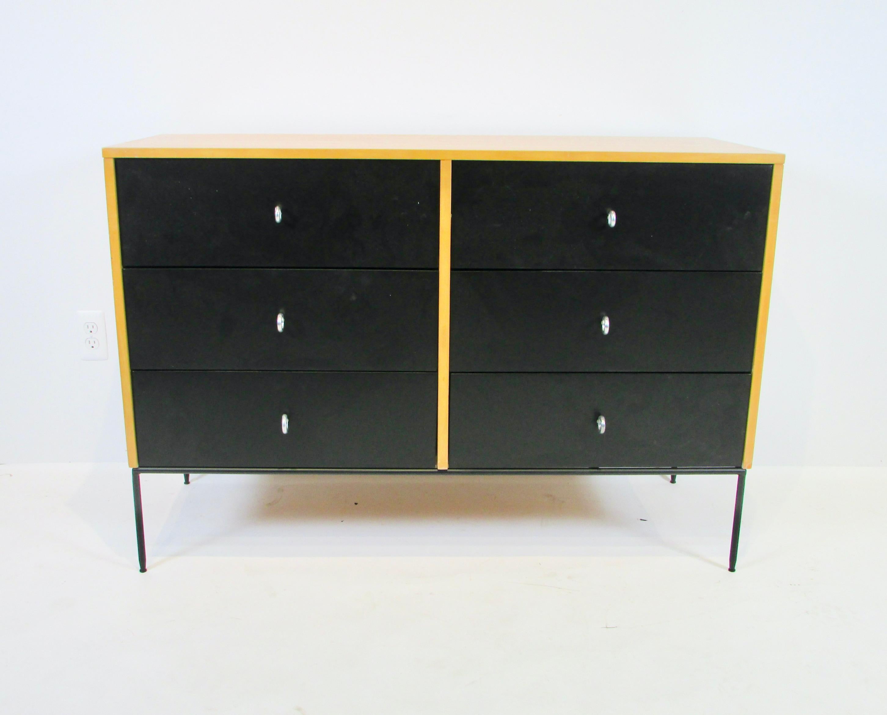 dresser with wrought iron