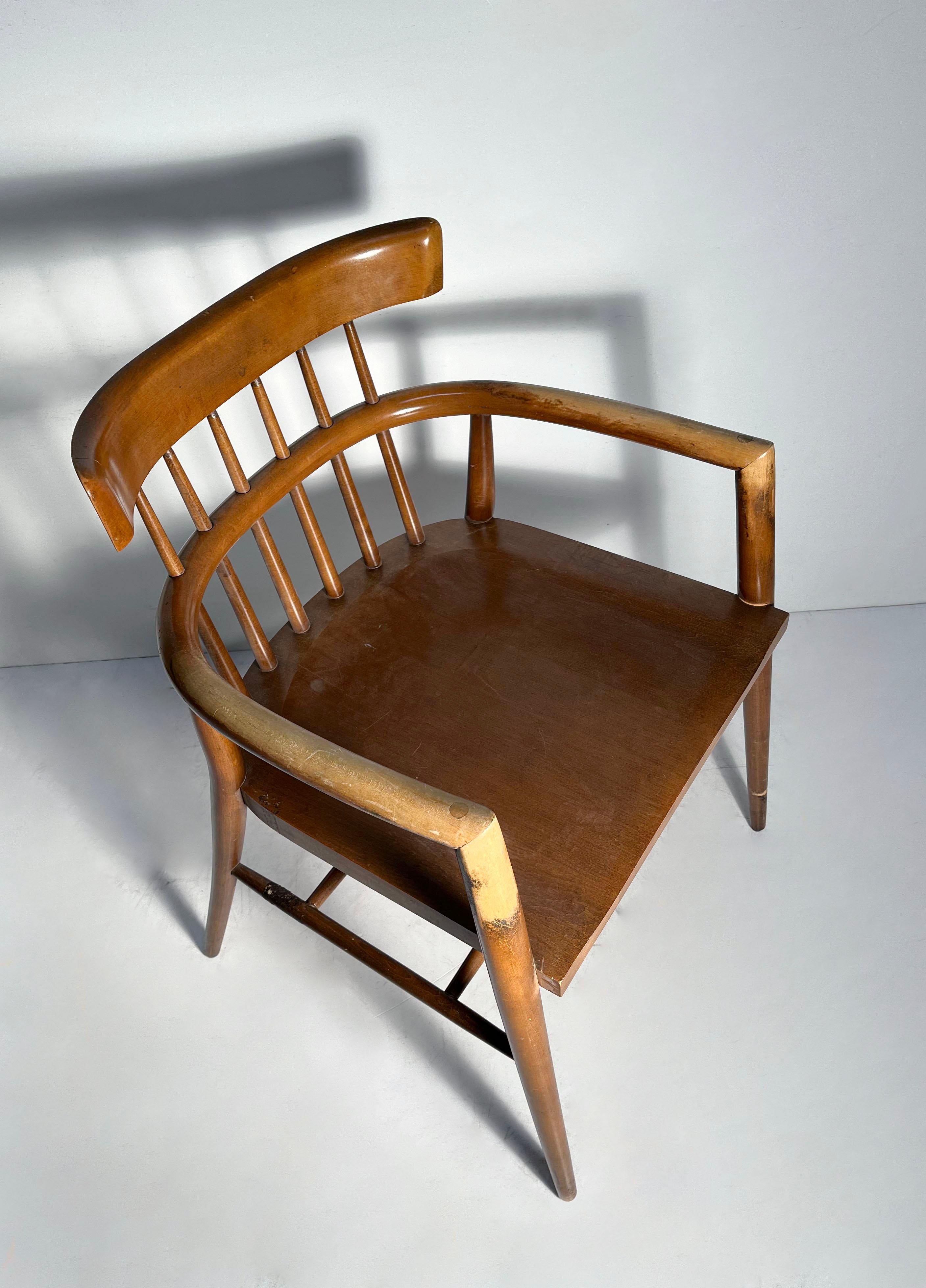 Paul McCobb Planner Group Sillón con Brazos Captain Lounge en Bueno estado para la venta en Chicago, IL