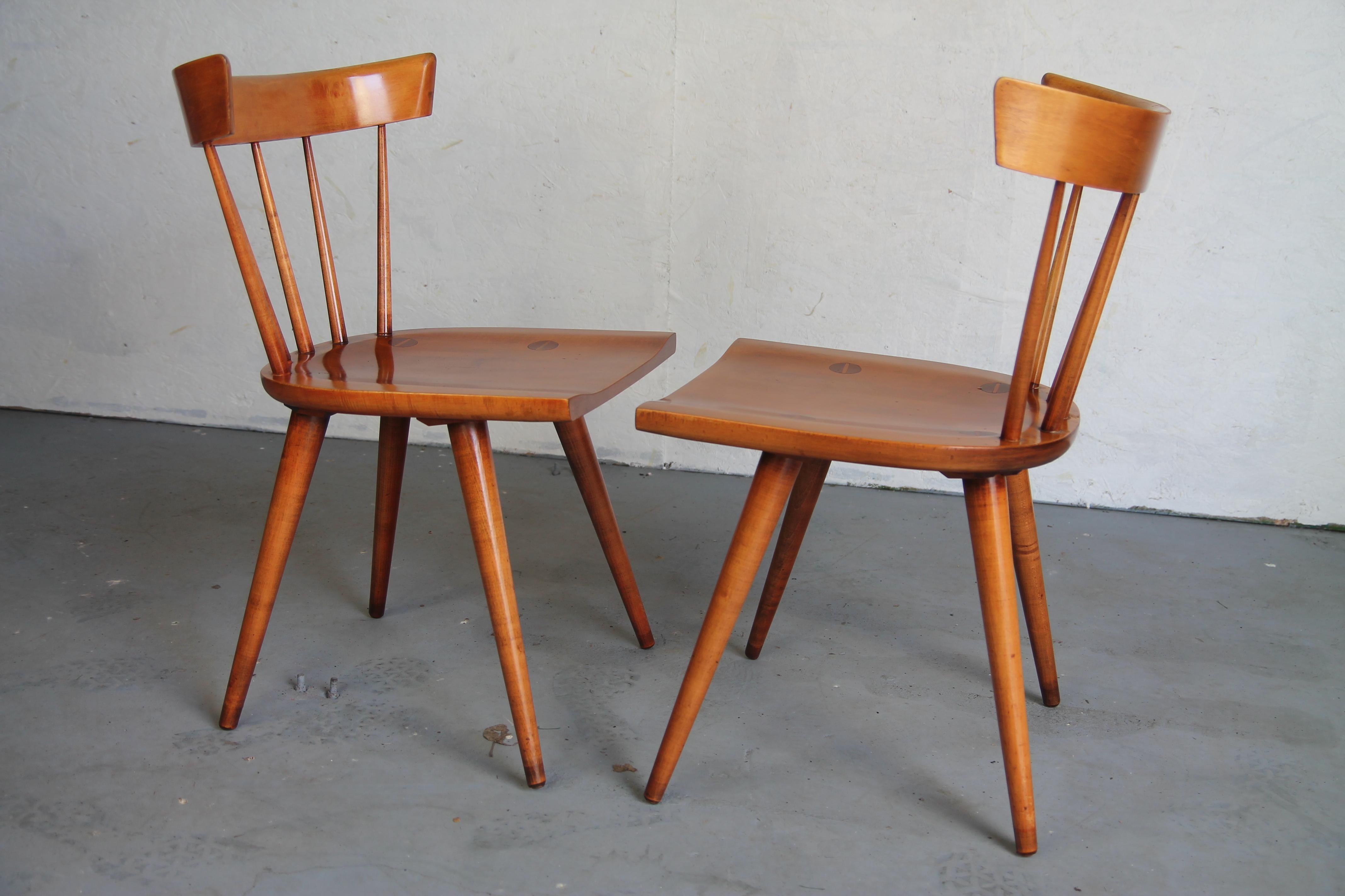 Nice set of 5, Paul McCobb Planner Group Windsor chairs. A midcentury Classic.